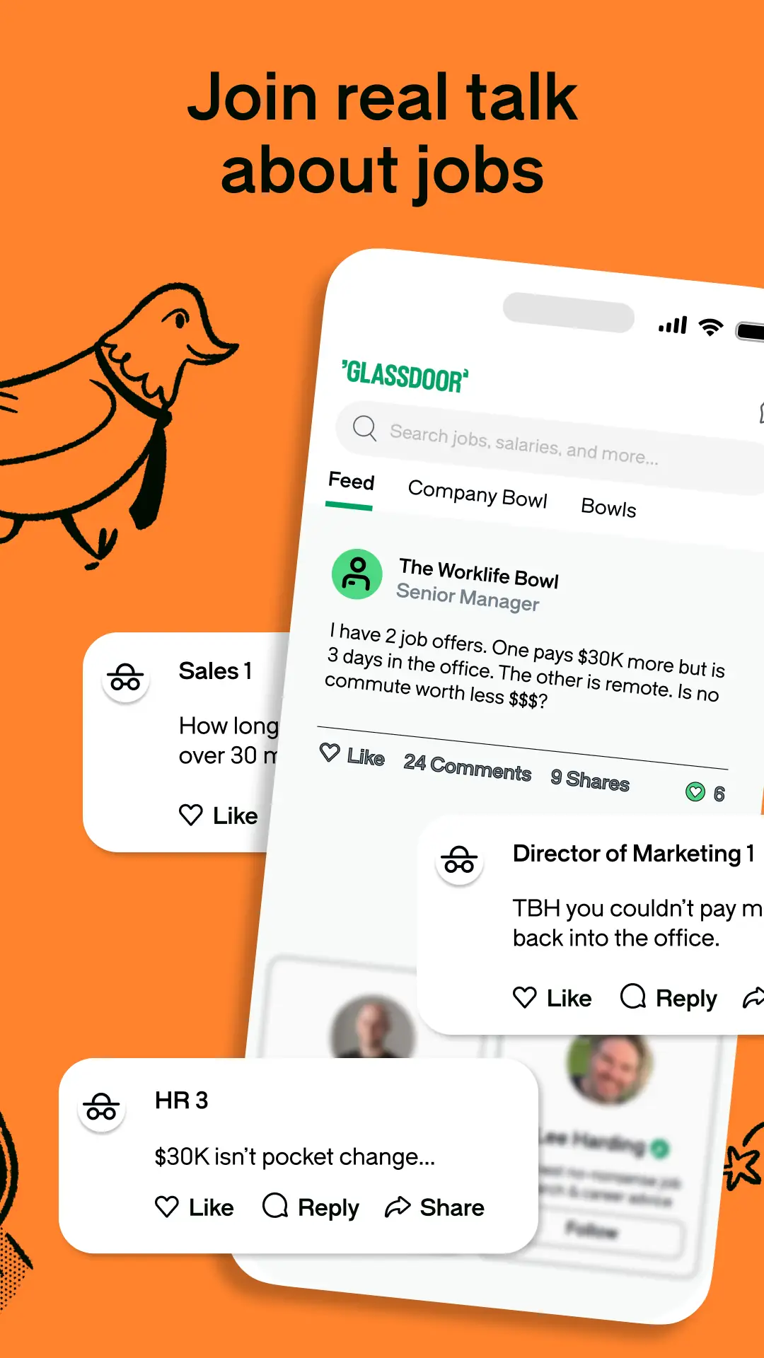 Скриншот Glassdoor | Jobs & Careers 3