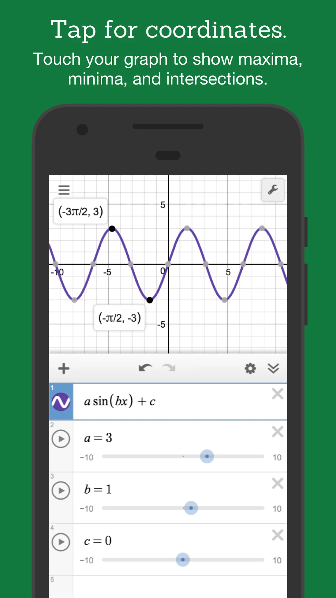 Скриншот Графический калькулятор Desmos 4