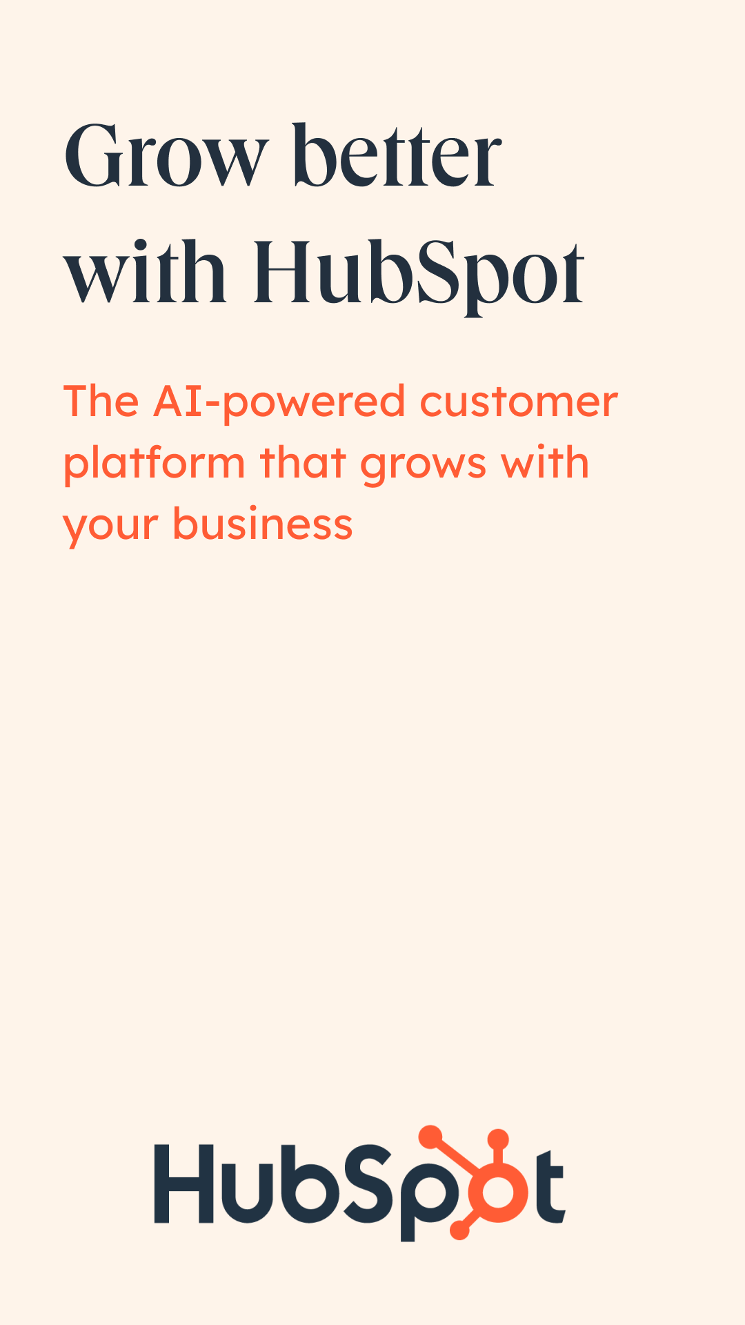 Capture d'écran HubSpot 1
