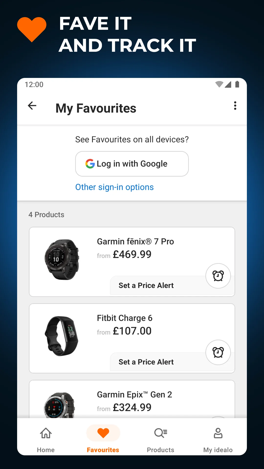 Captură de ecran idealo: Price Comparison App 4