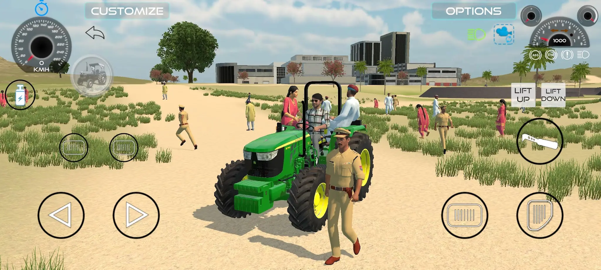 Snímek obrazovky Indian Vehicles Simulator 3d 2