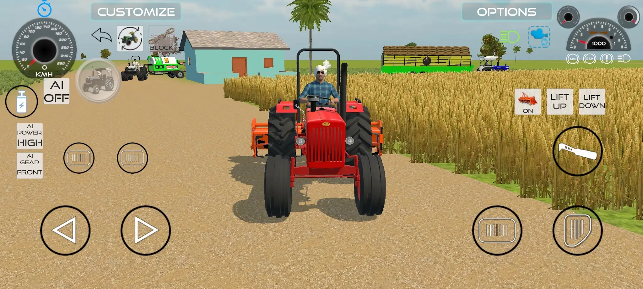 Snímek obrazovky Indian Vehicles Simulator 3d 8