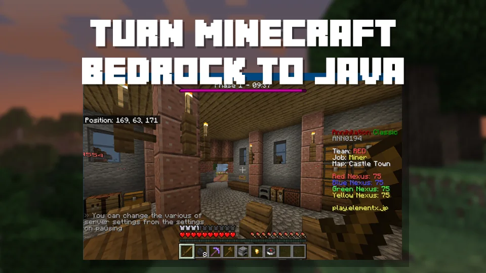 Скриншот Java Edition UI for Minecraft 5