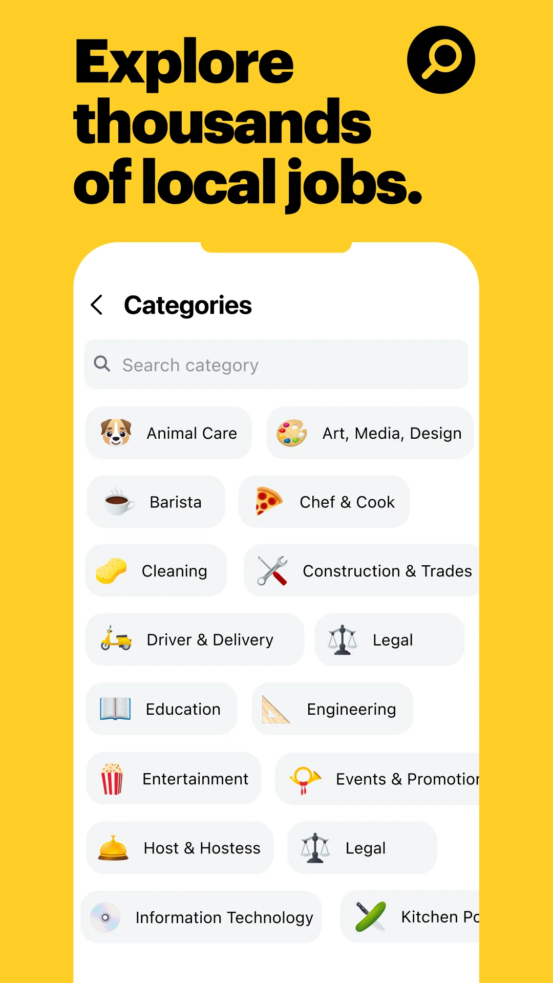 Screenshot JOB TODAY: Hire & Find Jobs 2