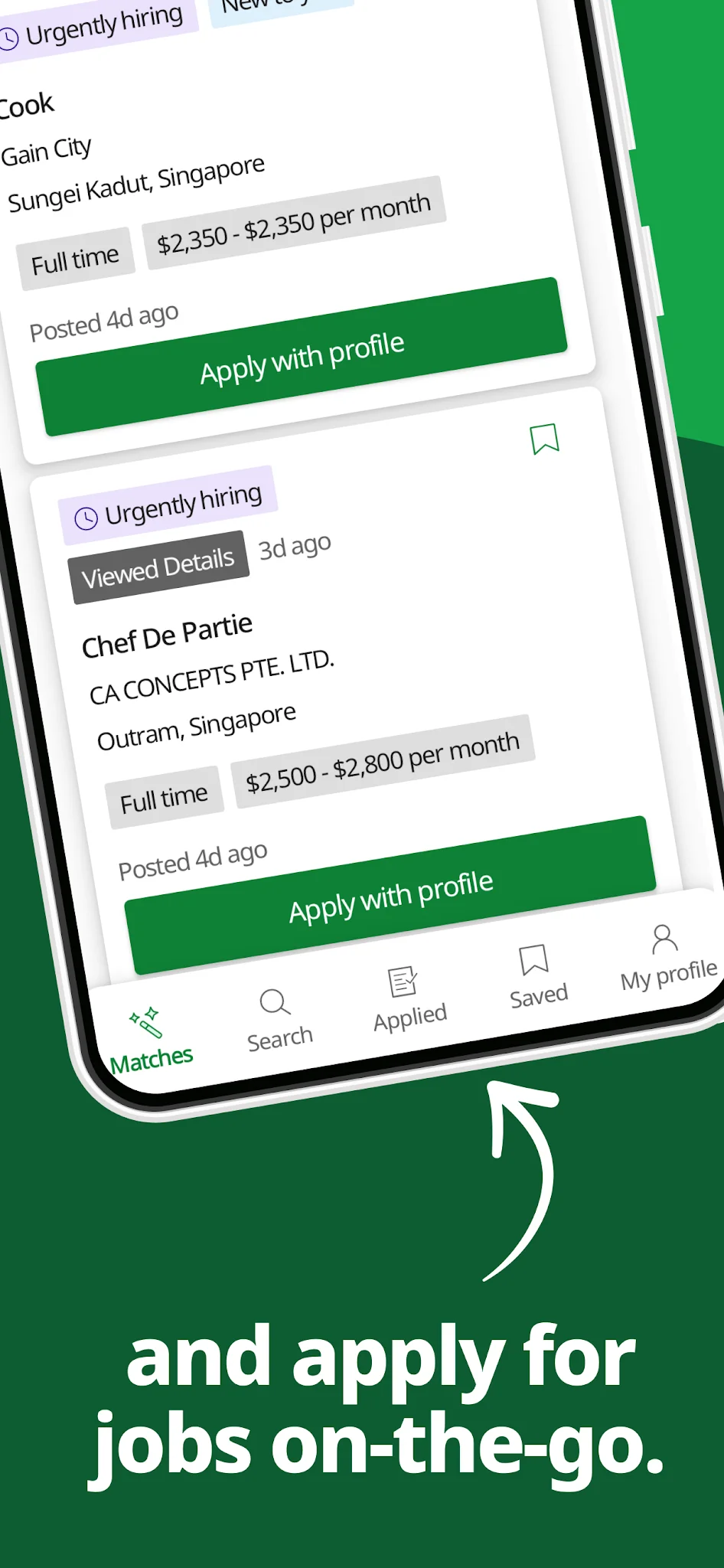 Скриншот Jora Jobs - Job, Employment 7