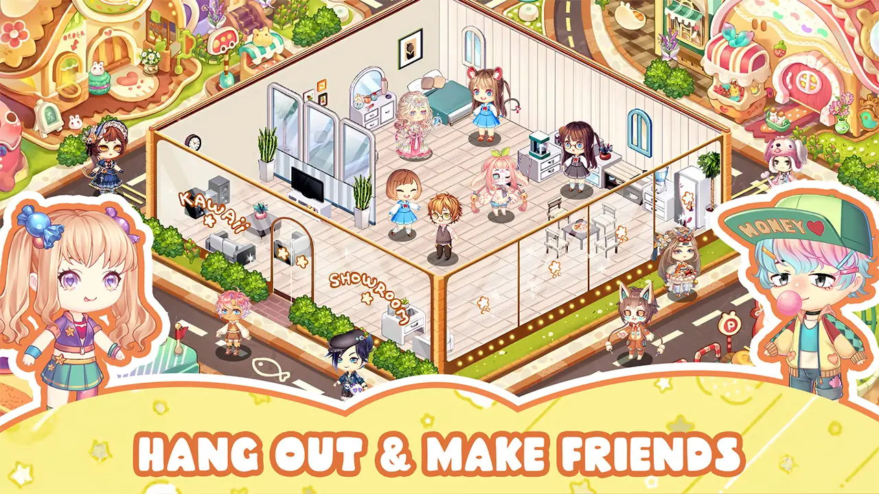 截图 Kawaii Home Design - 装饰和时尚游戏 4