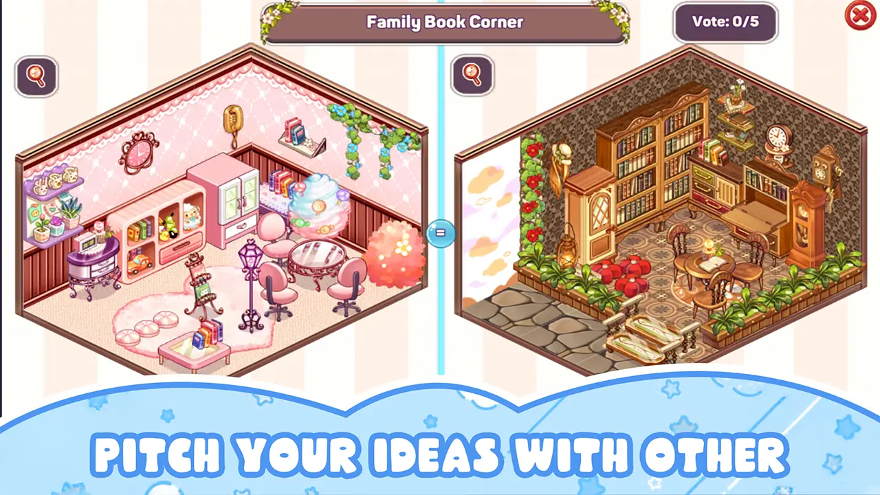 截图 Kawaii Home Design - 装饰和时尚游戏 5