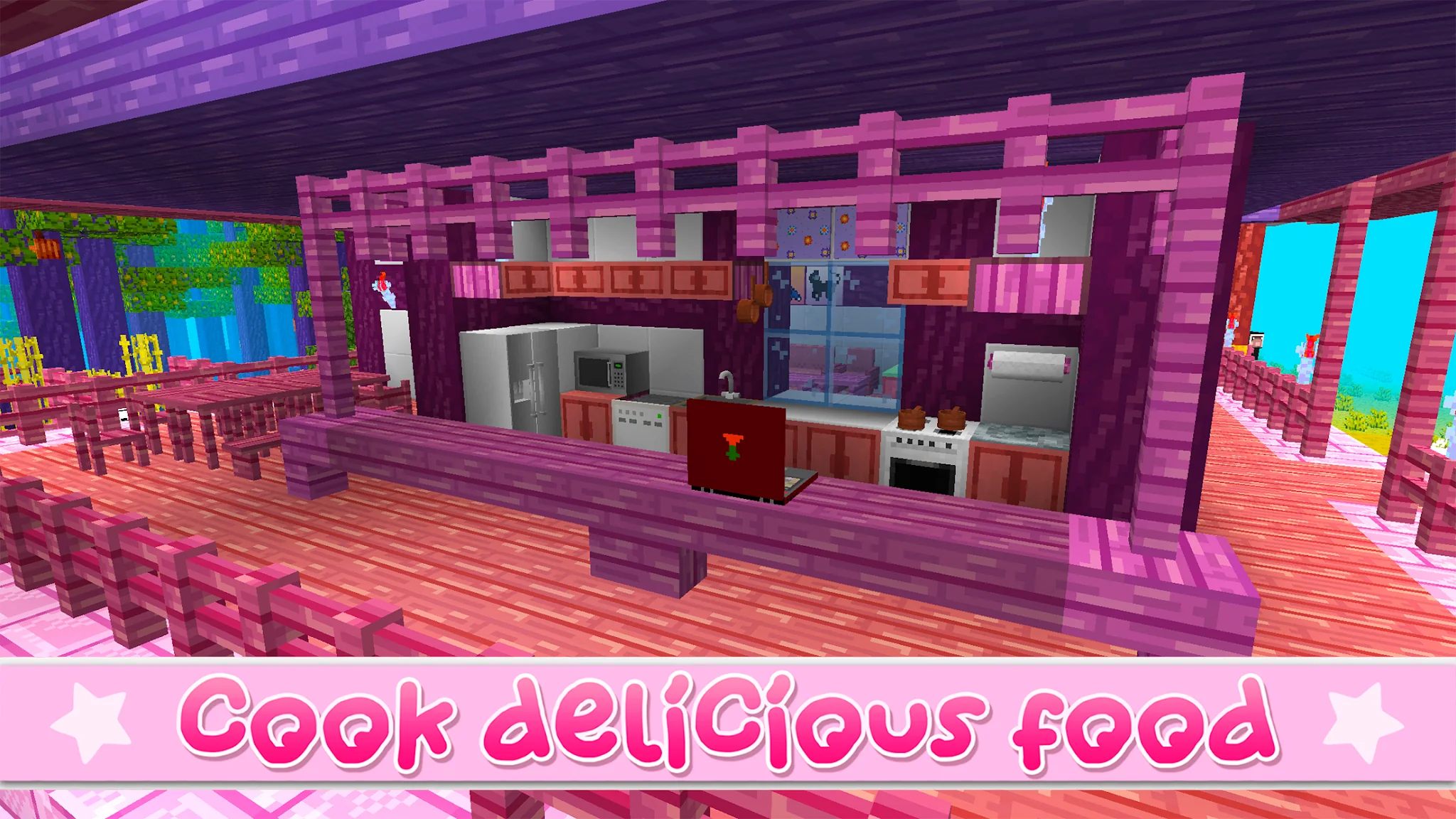 Screenshot Kawaii World - Craft and Build 7