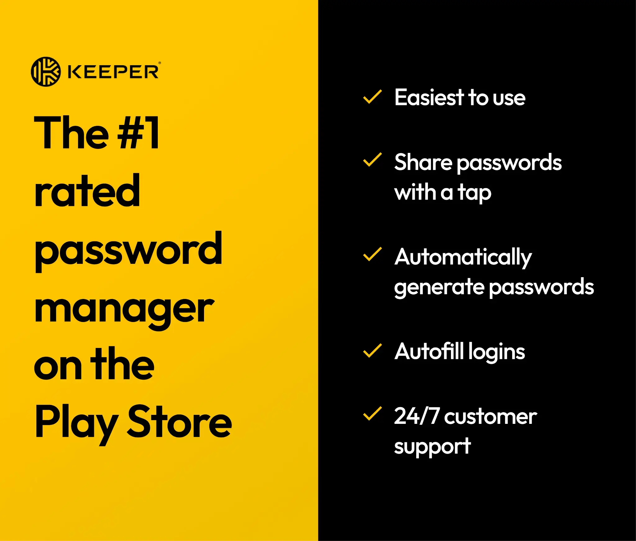 Скріншот Keeper Password Manager 1