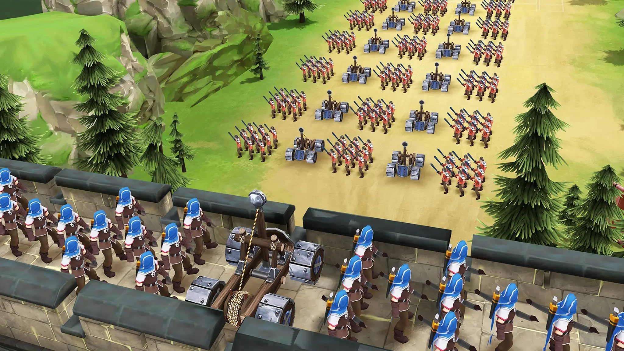 스크린샷 Kingdom Clash - War army games 4