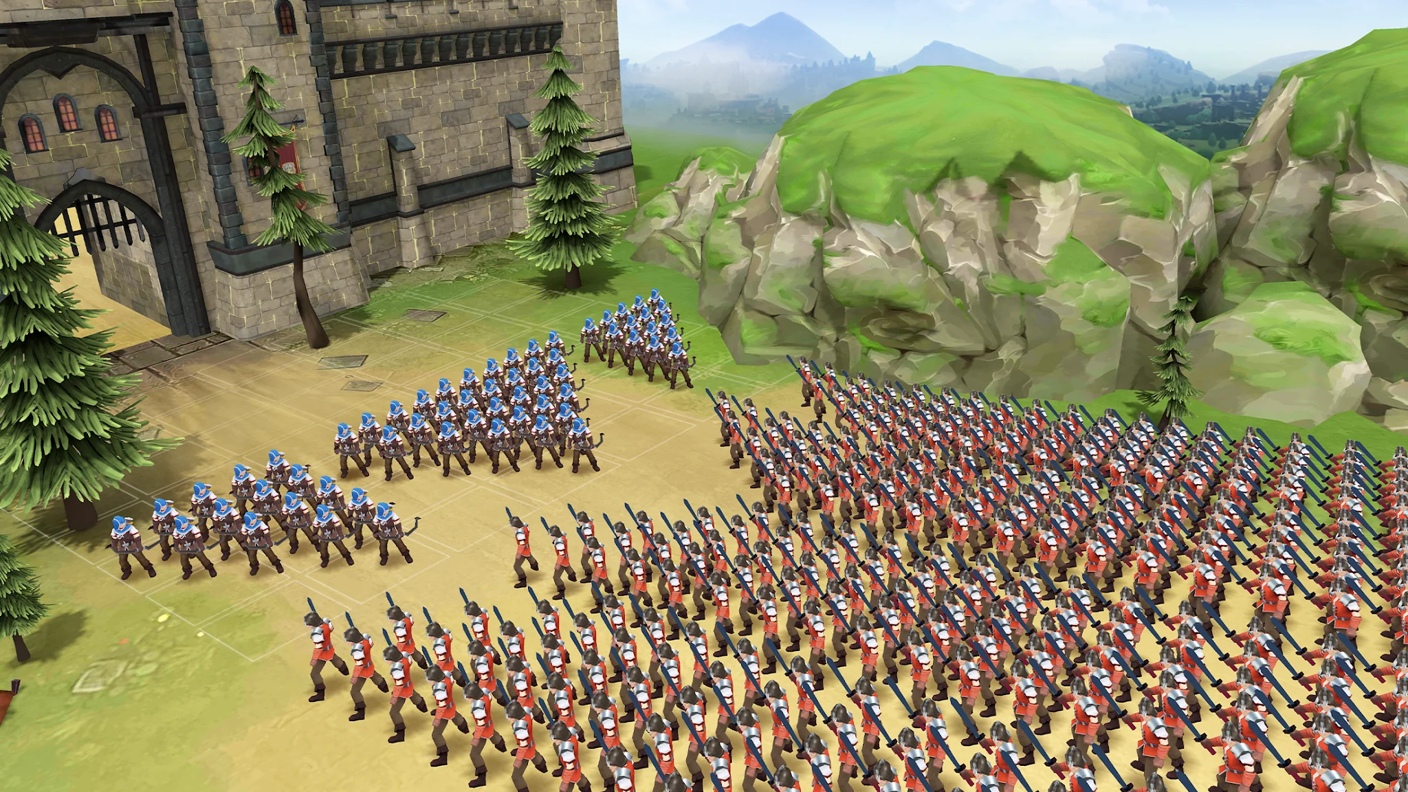 스크린샷 Kingdom Clash - War army games 6