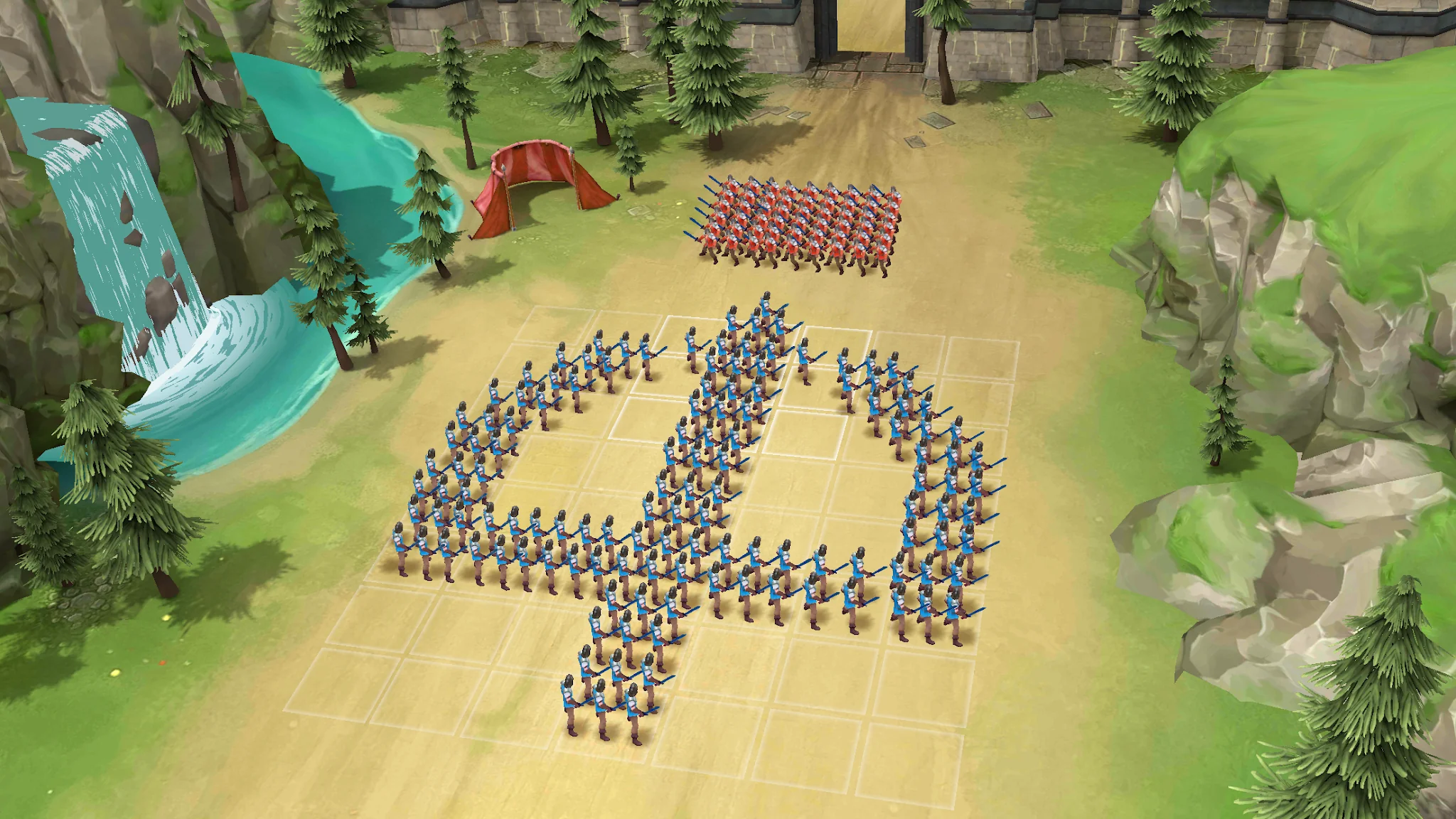 스크린샷 Kingdom Clash - War army games 7