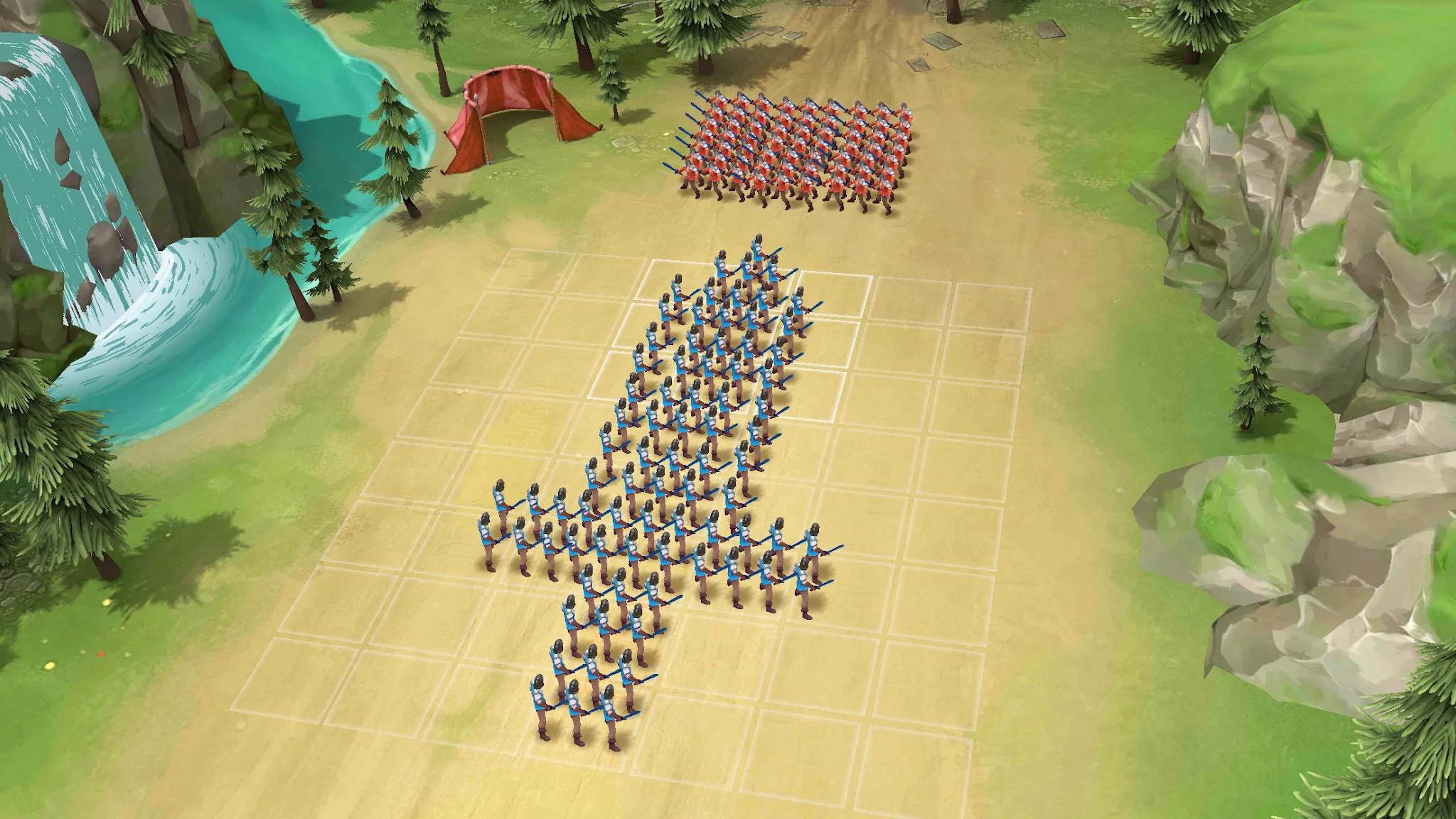 스크린샷 Kingdom Clash - War army games 8