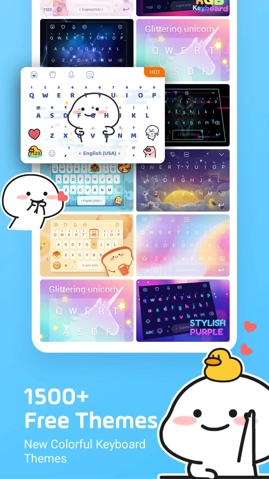 Tangkapan layar Facemoji Emoji Keyboard Pro 3