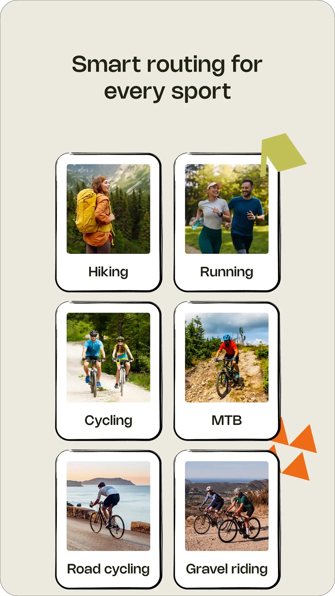 Снимка на екрана komoot - hike, bike & run 6