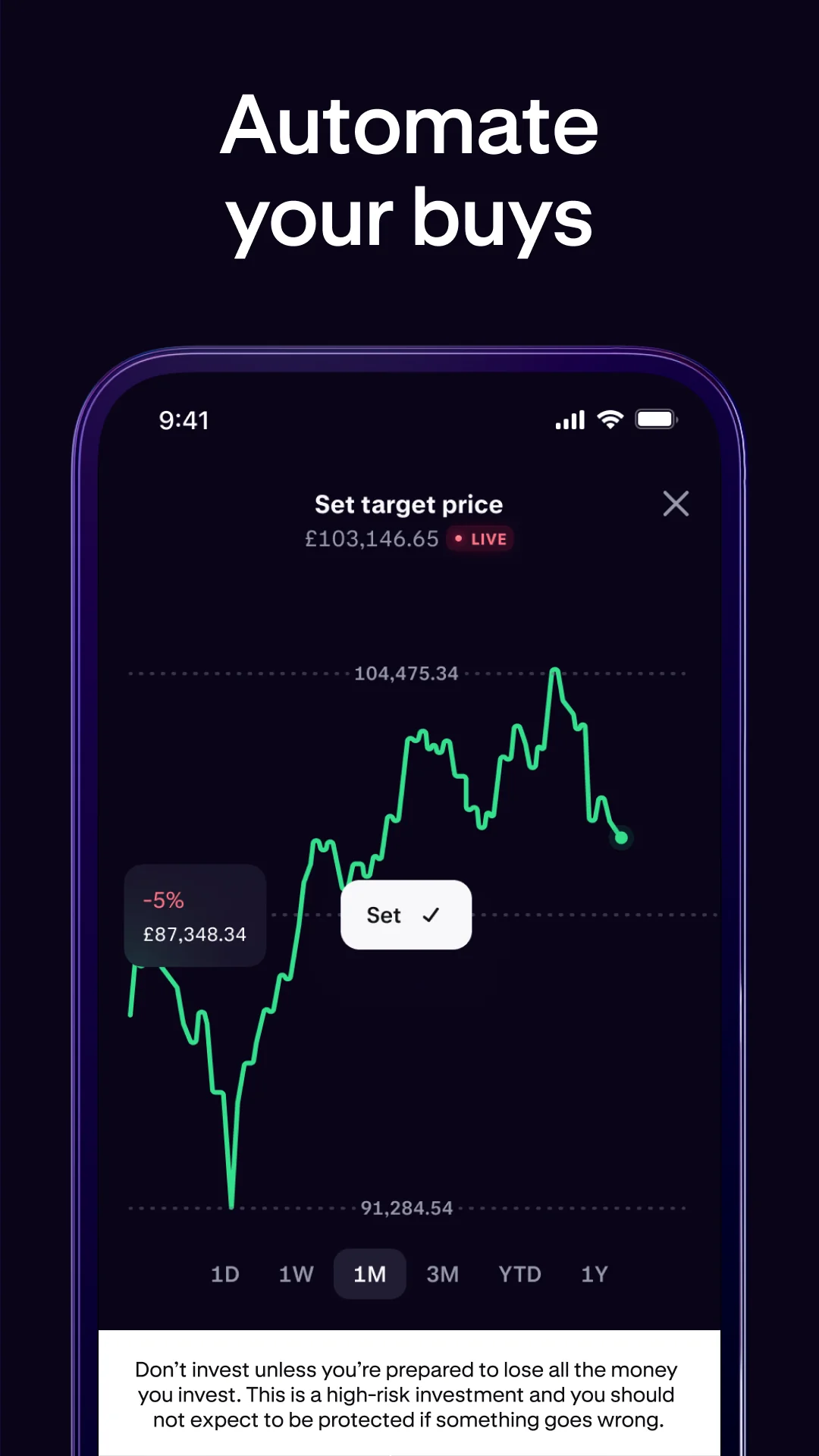 لقطة شاشة اشترِ بتكوین والكریبتو Kraken %د