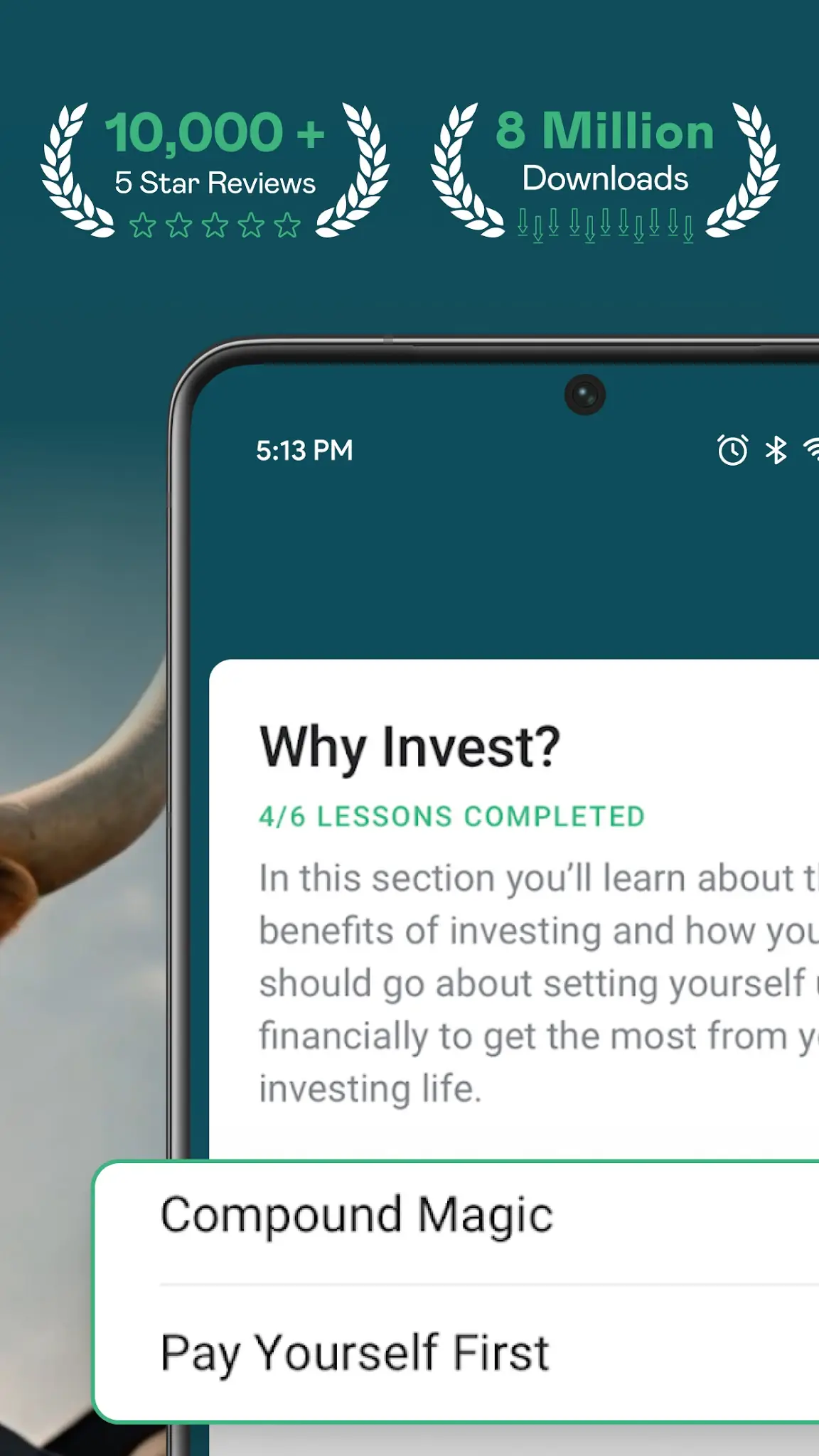 Снимка на екрана Learn: Stock Market Investing 2