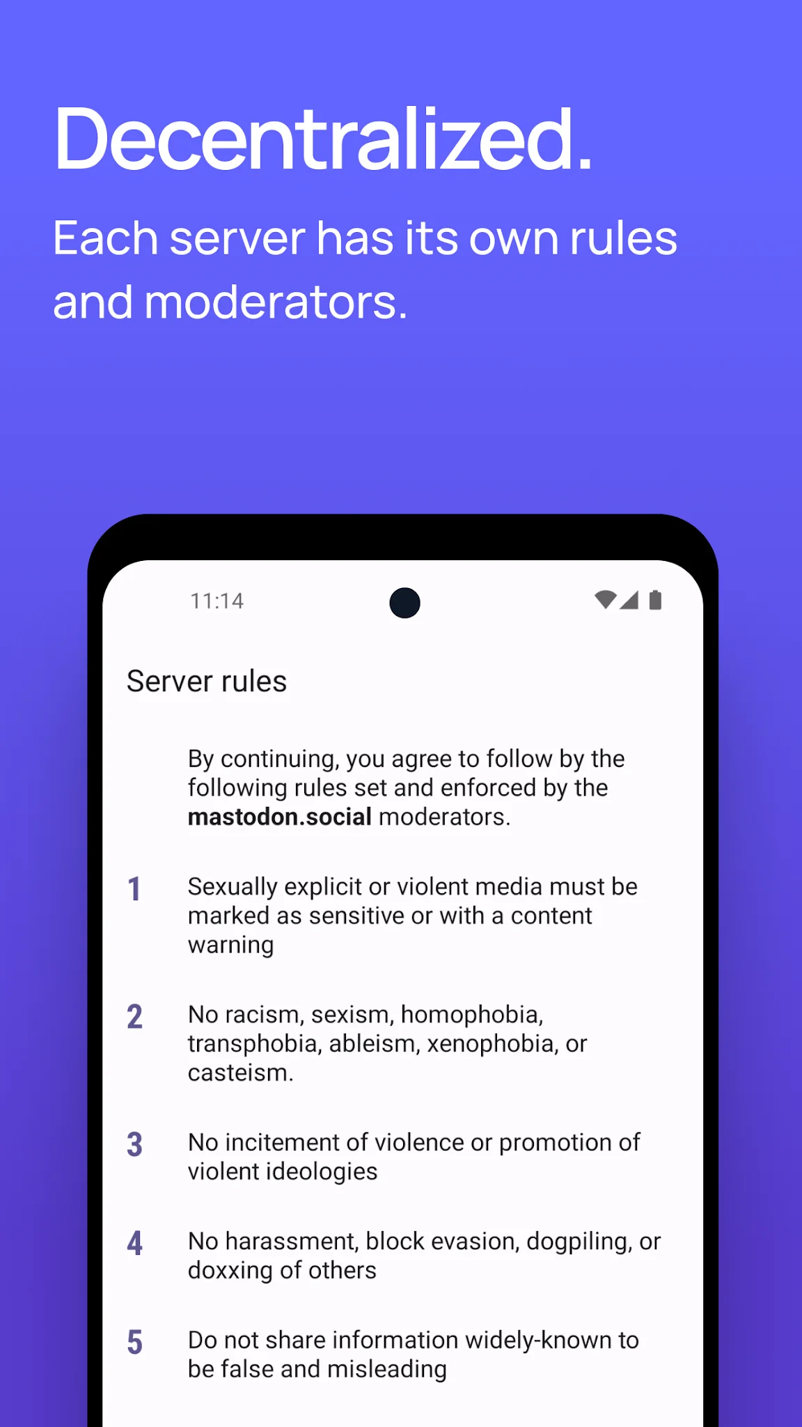 Captura de tela Mastodon 5