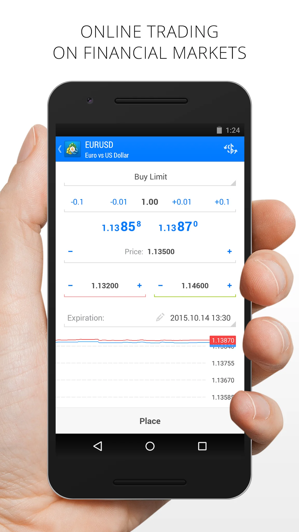 Screenshot MetaTrader 4 Forex Trading 3