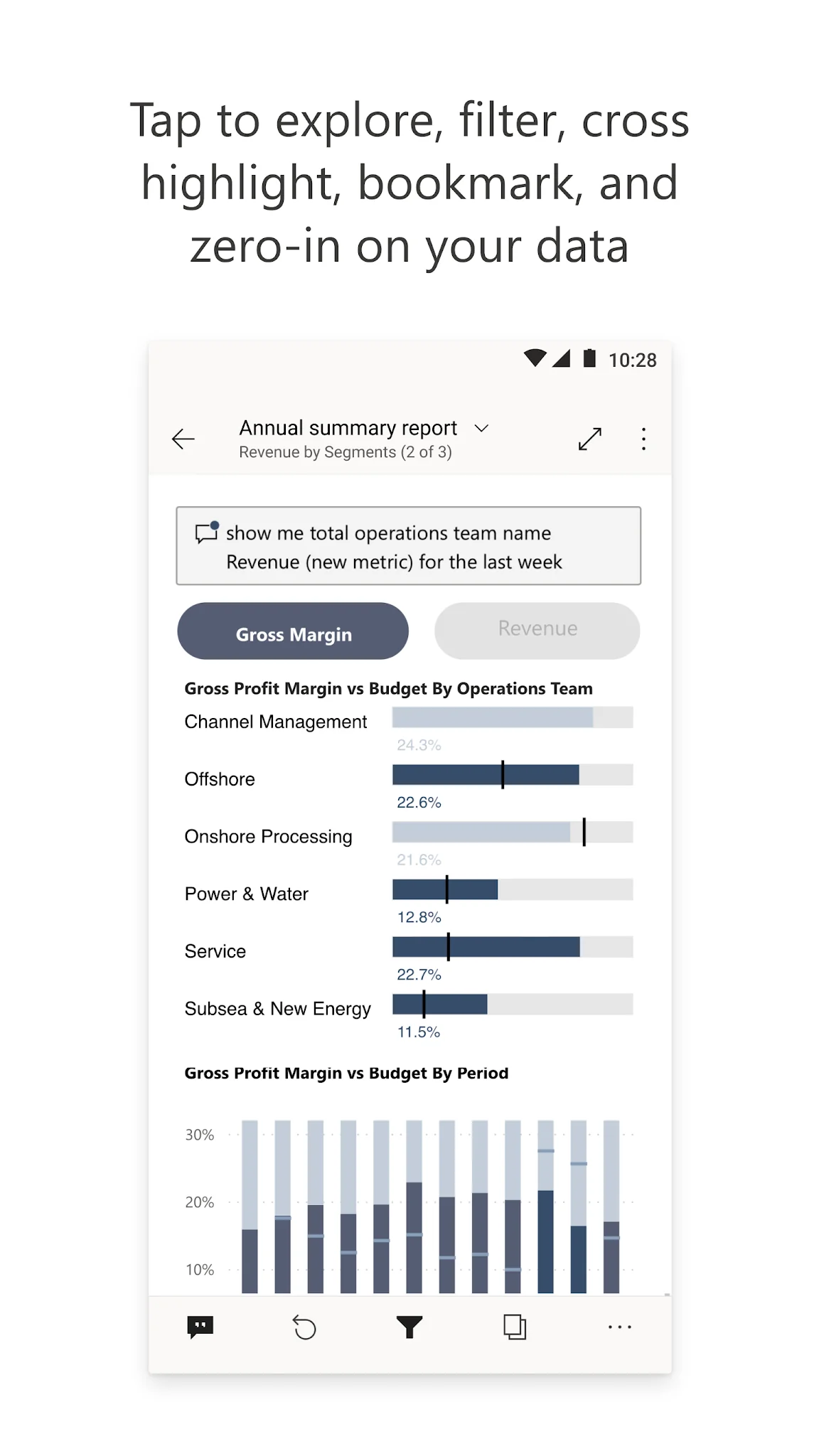 Скриншот Microsoft Power BI 3