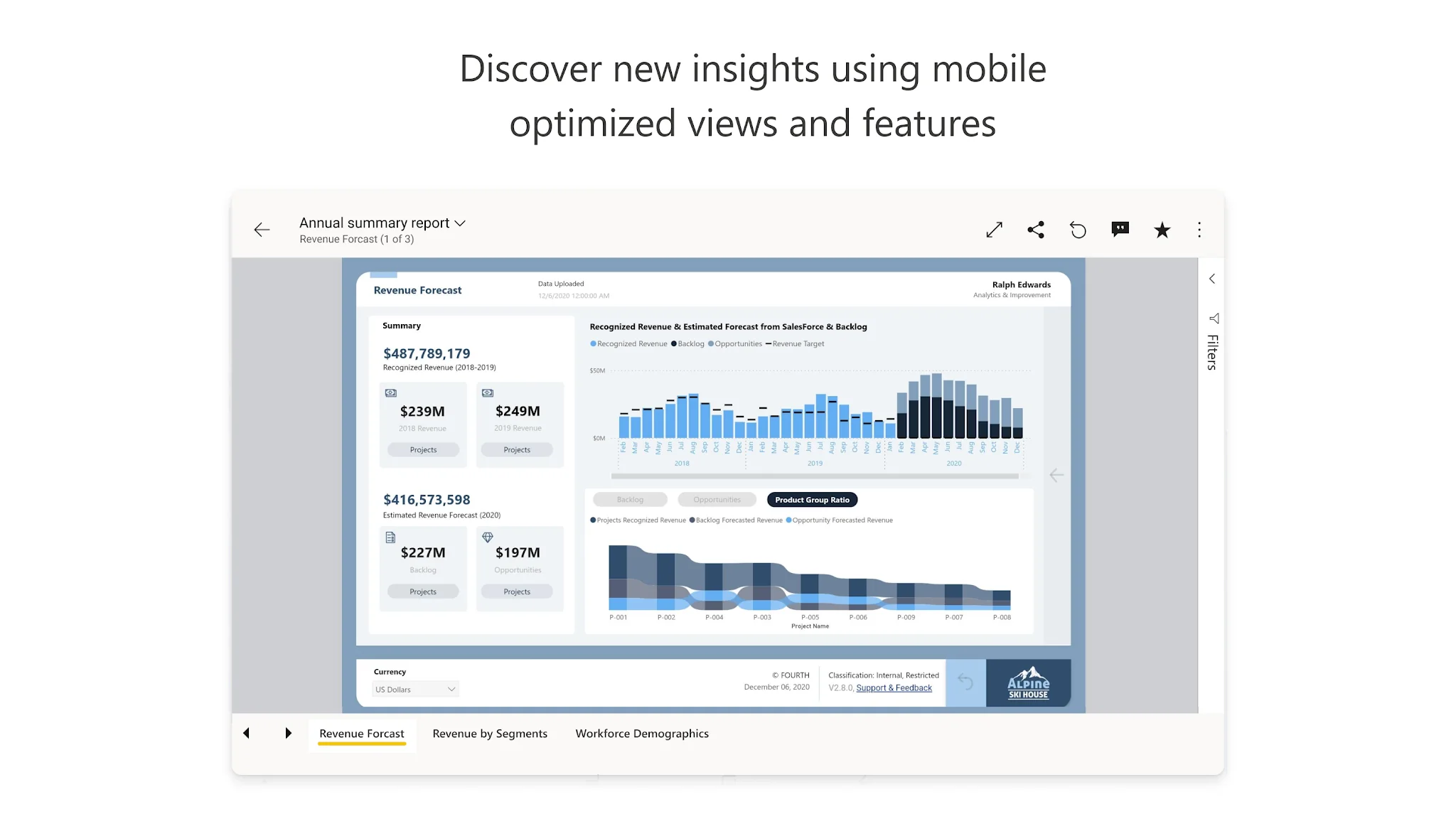 Скриншот Microsoft Power BI 7