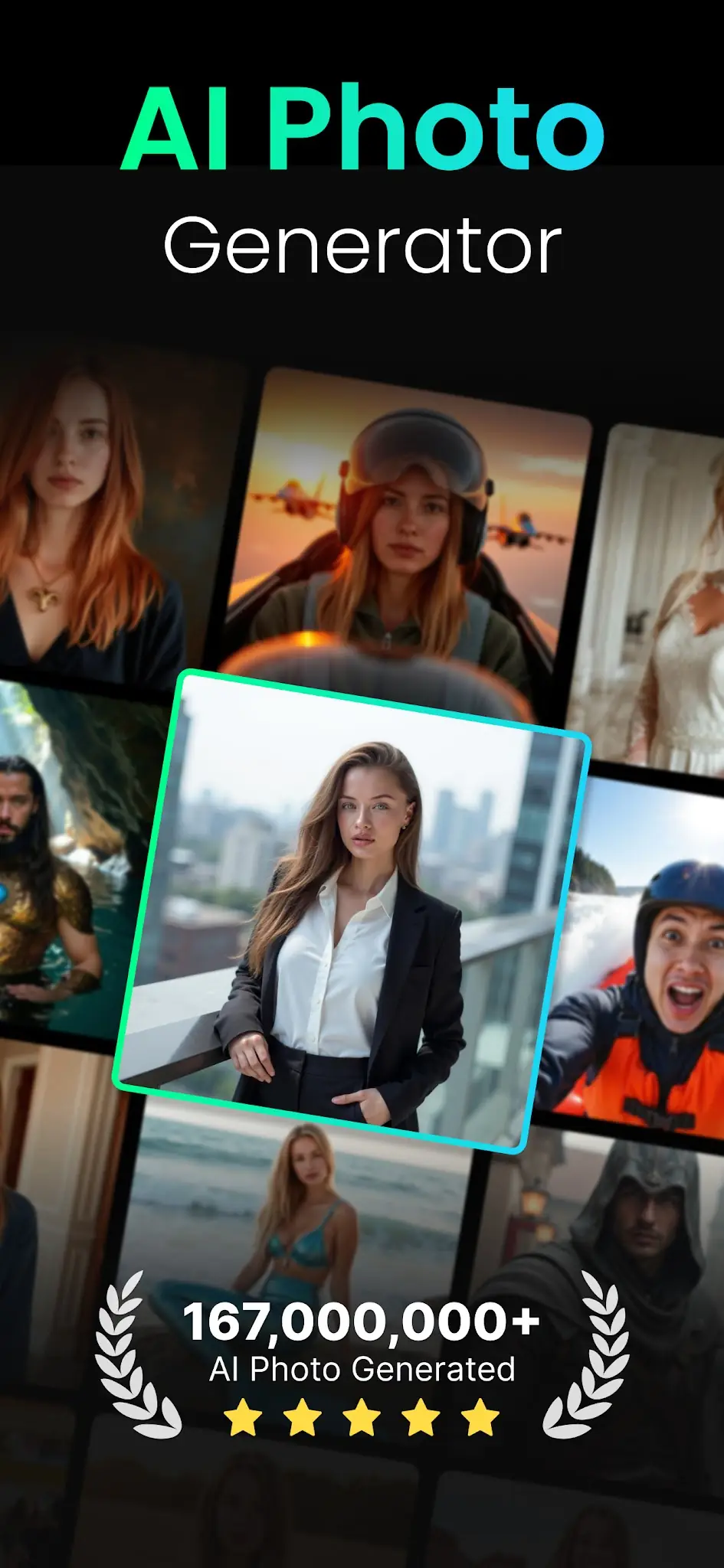Скриншот Momo - AI Photo Generator 1