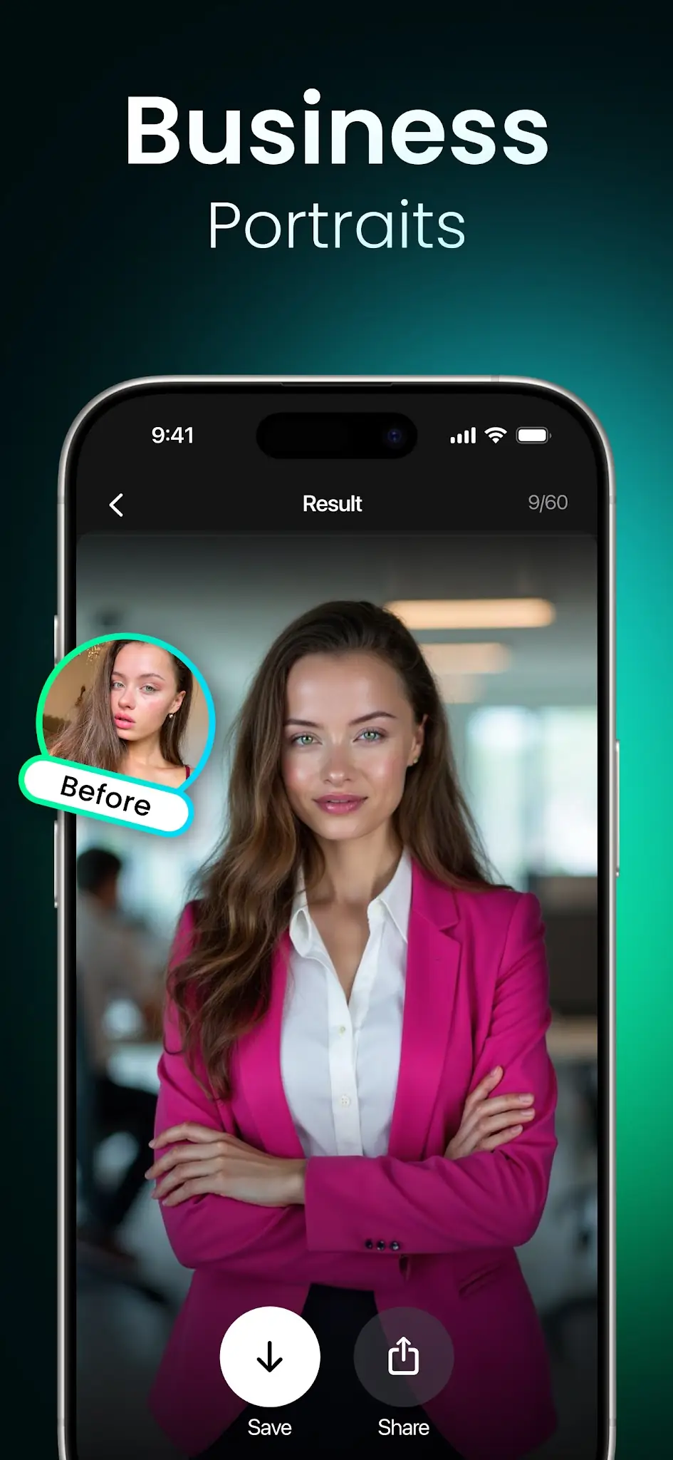 Скриншот Momo - AI Photo Generator 2