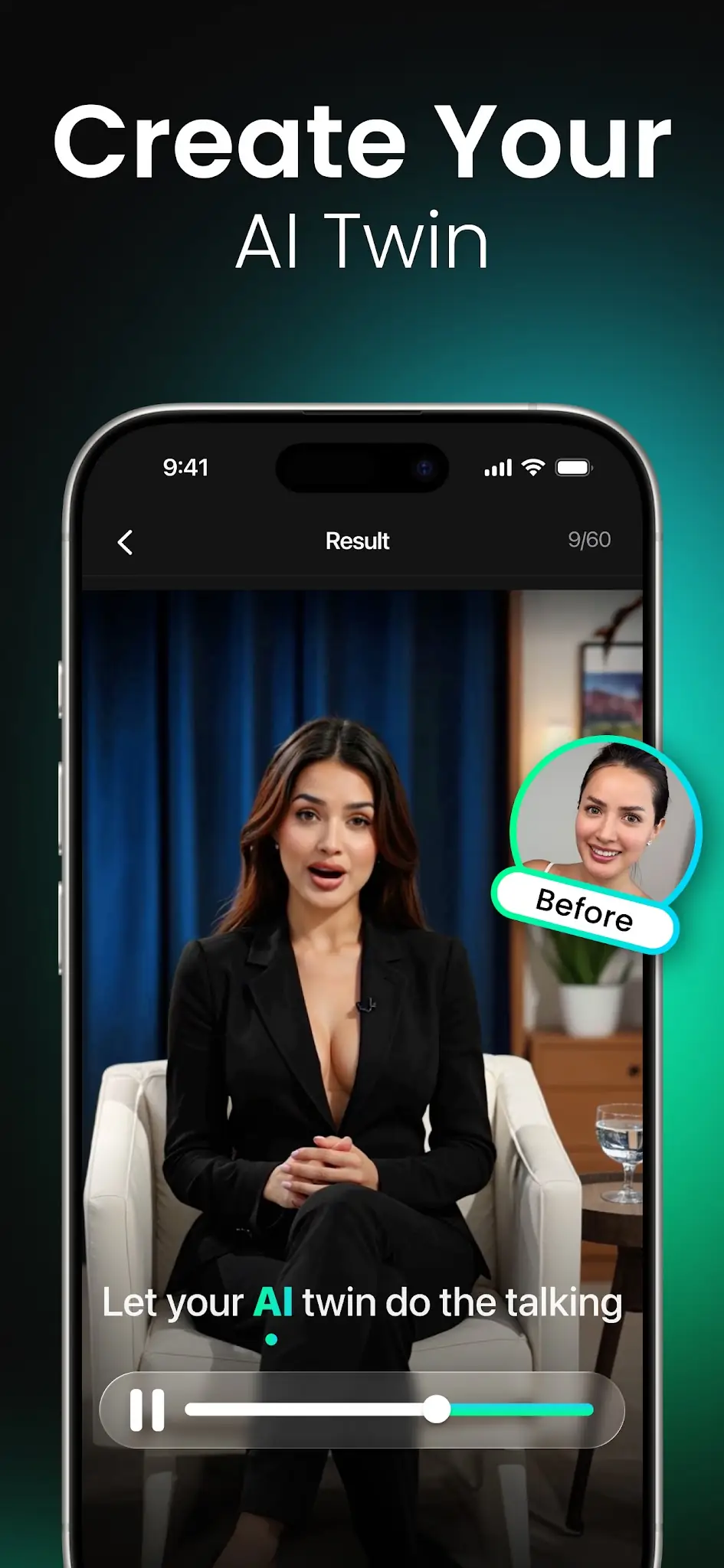 Скриншот Momo - AI Photo Generator 5