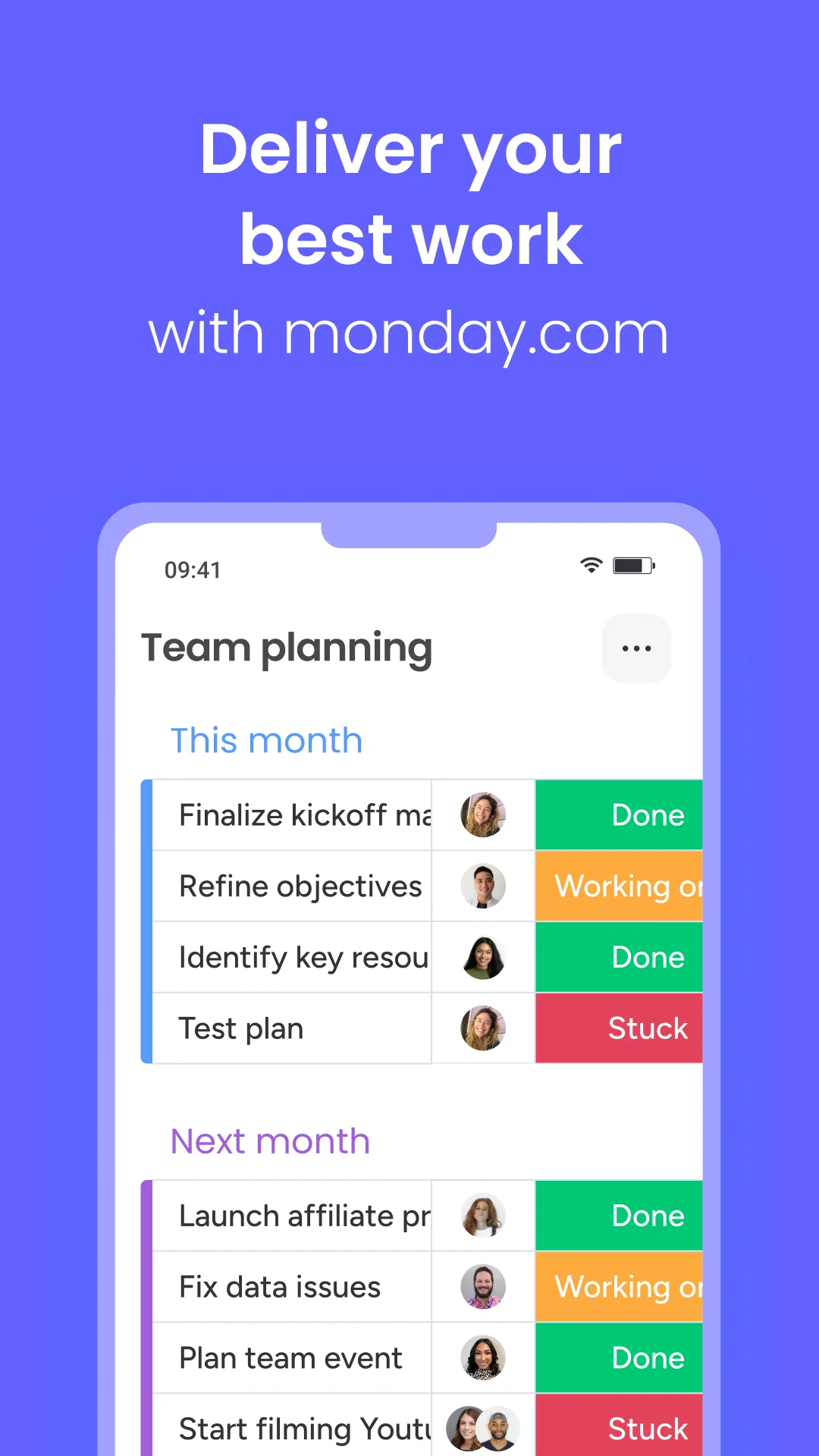 Скриншот monday.com: управление работой 1