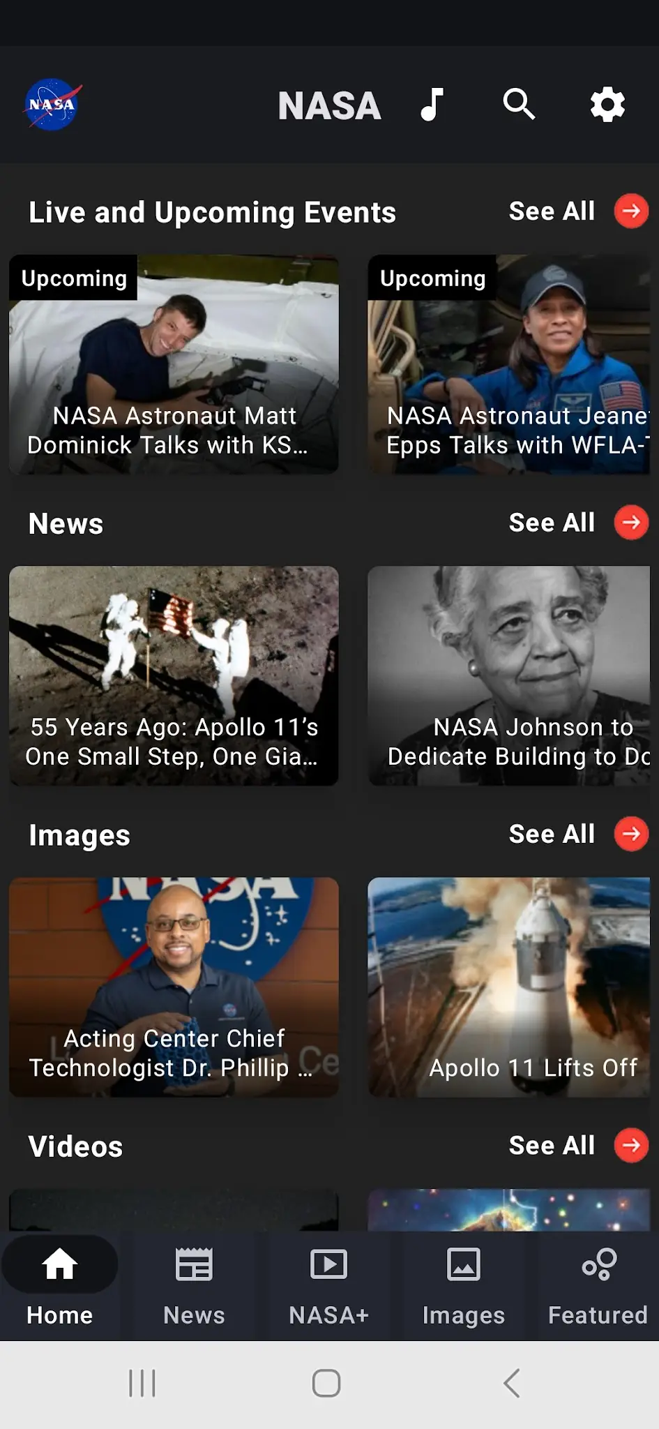截图 NASA 1