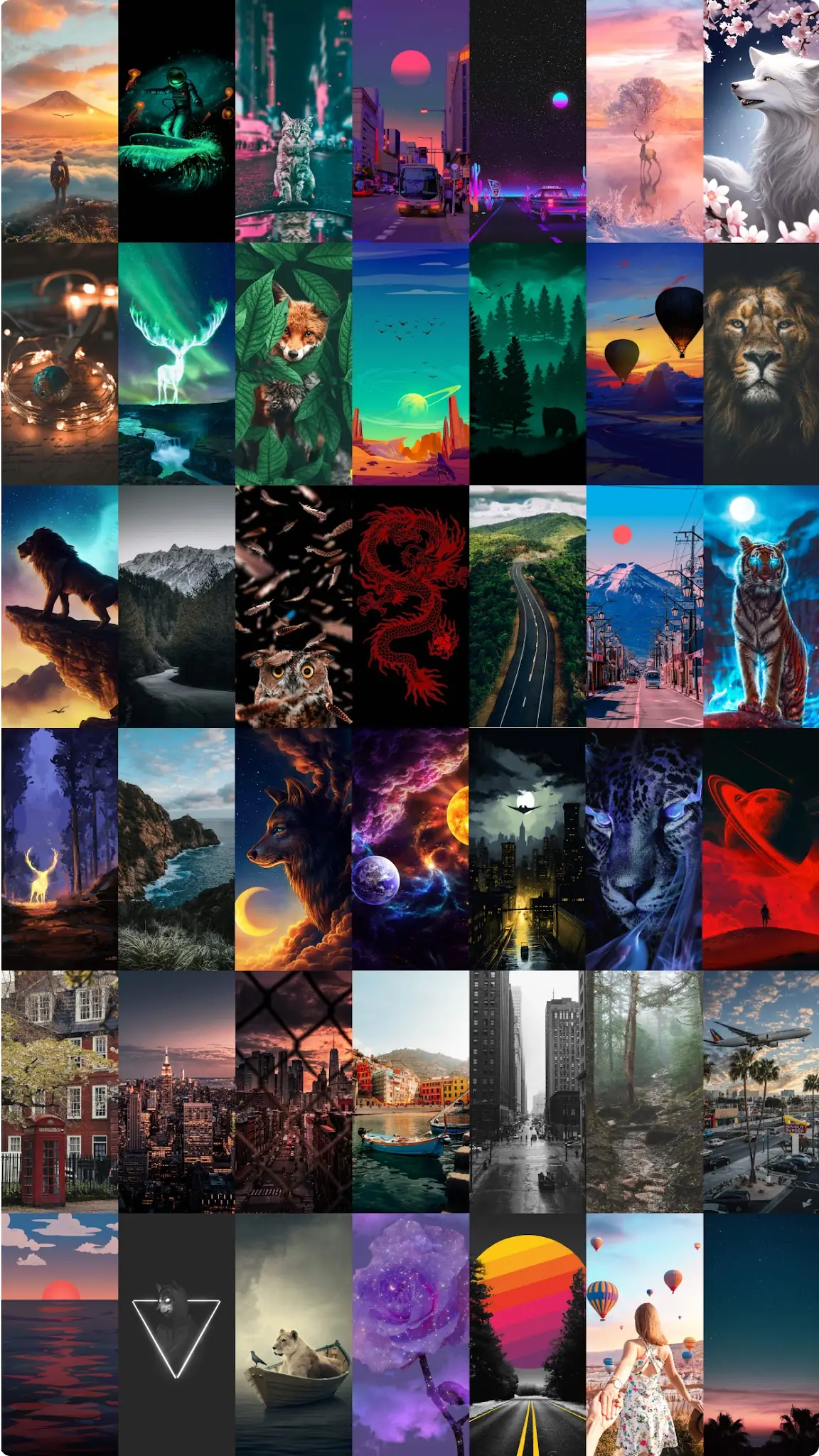 Ảnh chụp màn hình Walli Wallpapers 4K - Hình nền 3