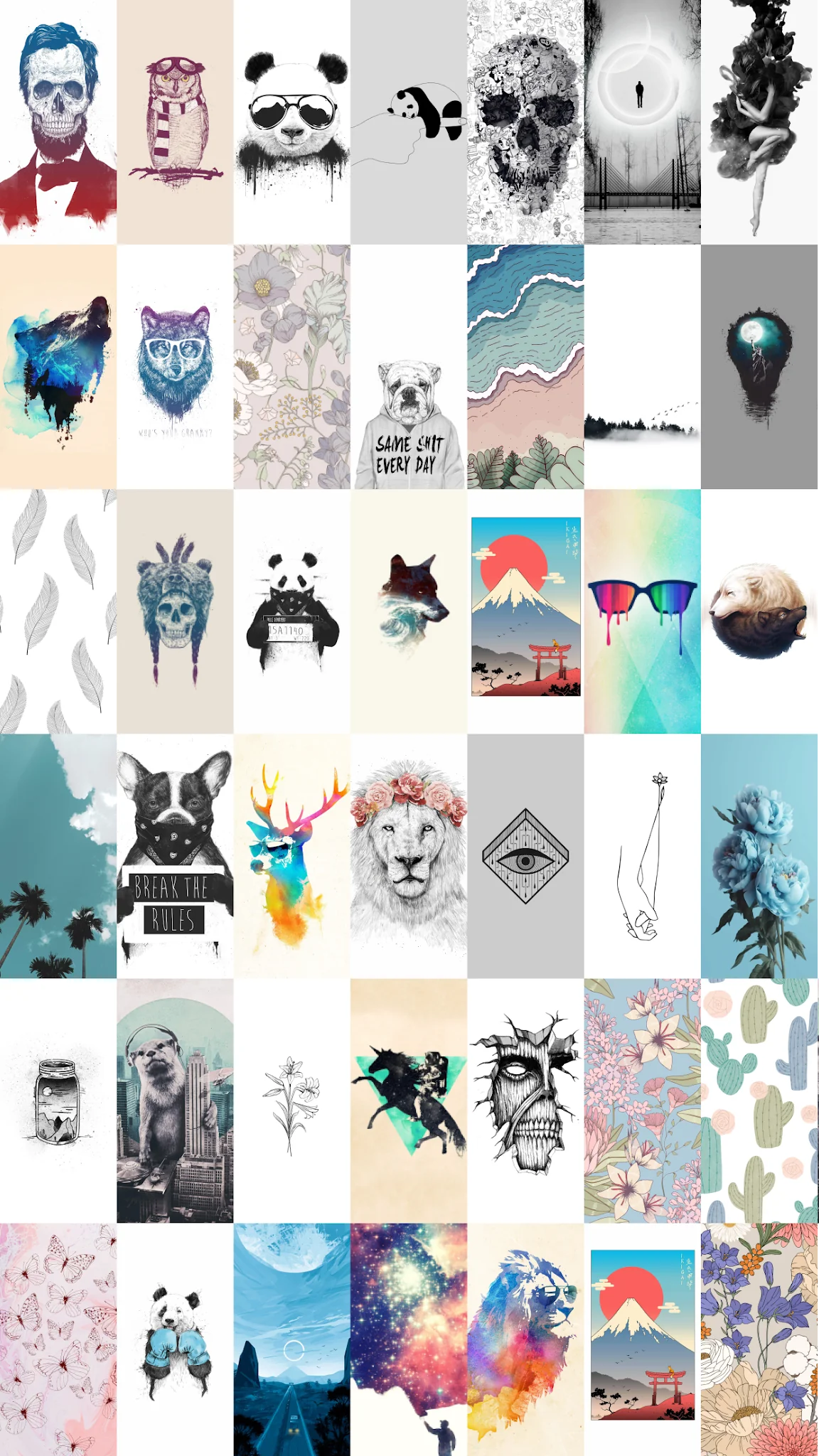 Ảnh chụp màn hình Walli Wallpapers 4K - Hình nền 5