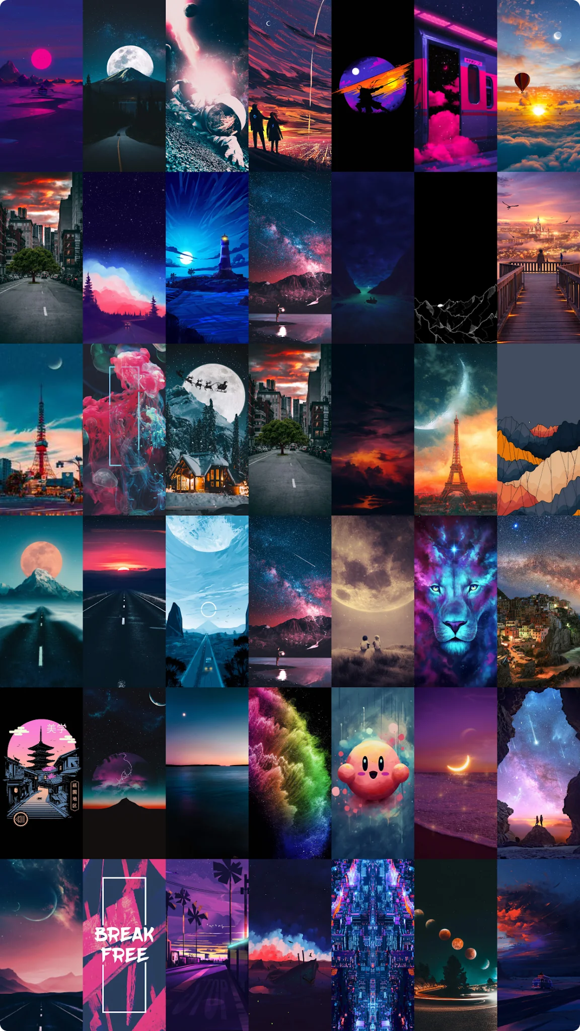 Ảnh chụp màn hình Walli Wallpapers 4K - Hình nền 6