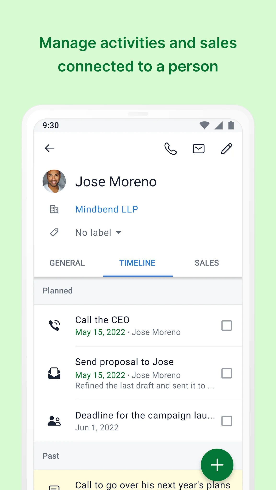 Screenshot CRM Mobile: Pipedrive 6