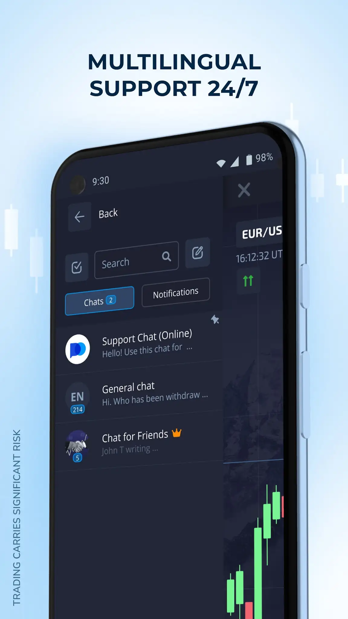 Captura de pantalla Pocket Option 3