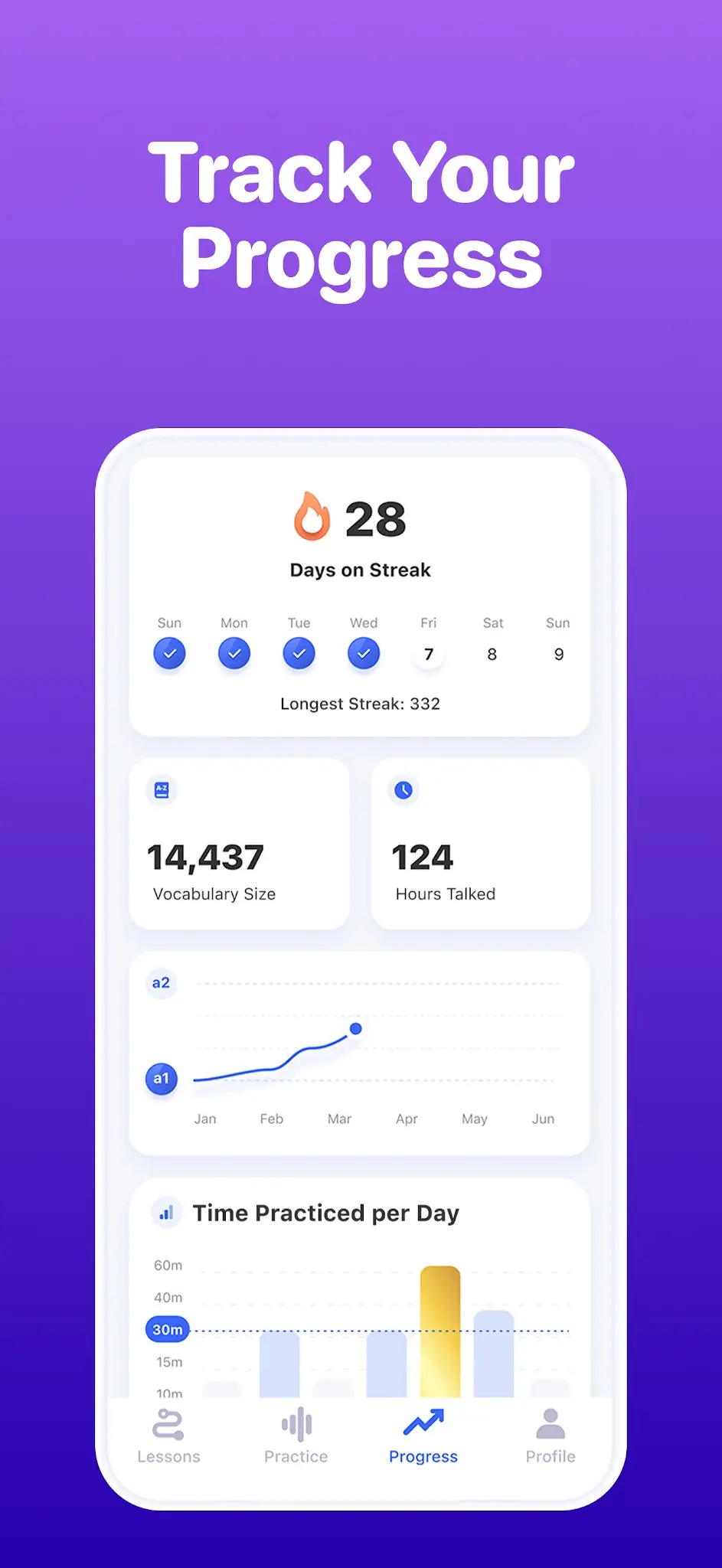 Screenshot Praktika – AI Language Tutor 4