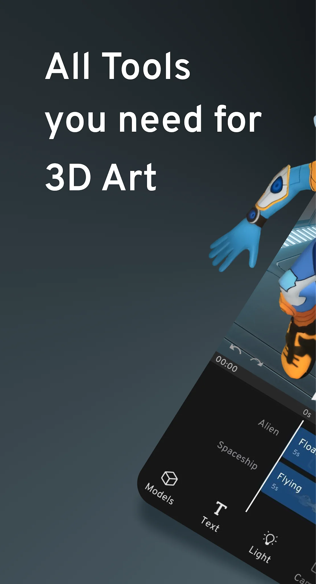Screenshot Prisma3D - Animation, Modeling 1