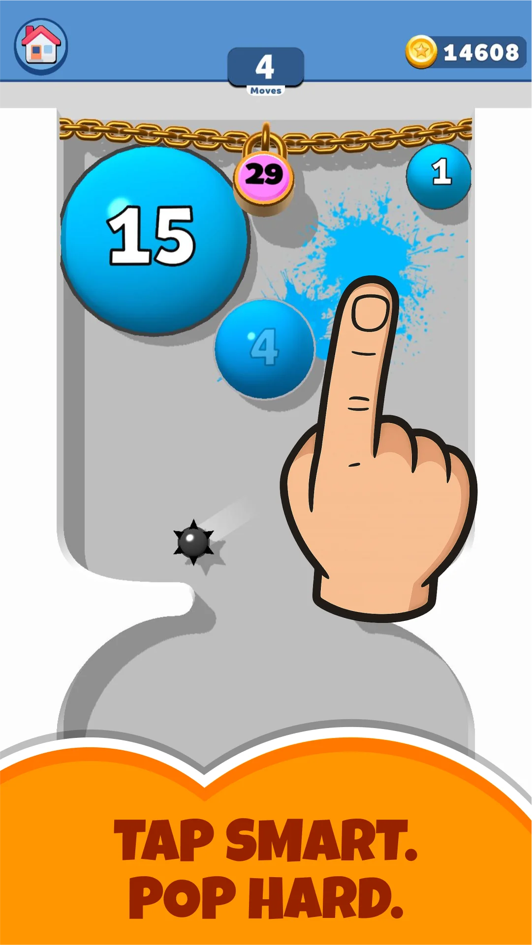 Скріншот Puff Up - Balloon puzzle game 3