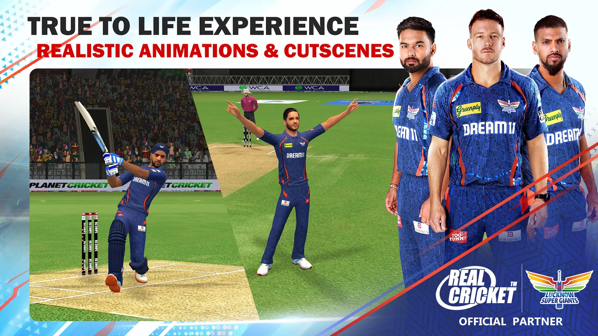 Скриншот Real Cricket™ Swipe 4