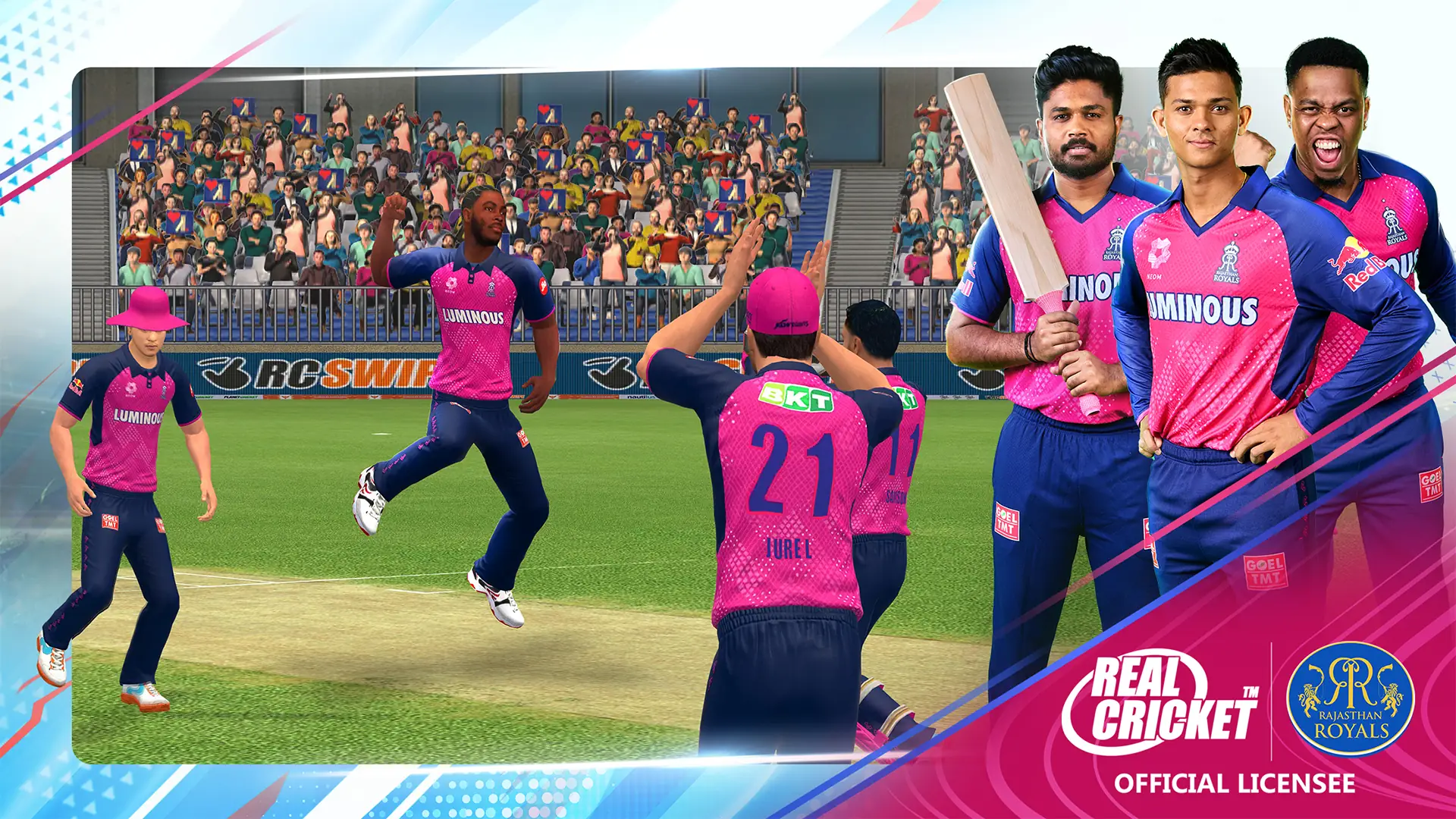Скриншот Real Cricket™ Swipe 7