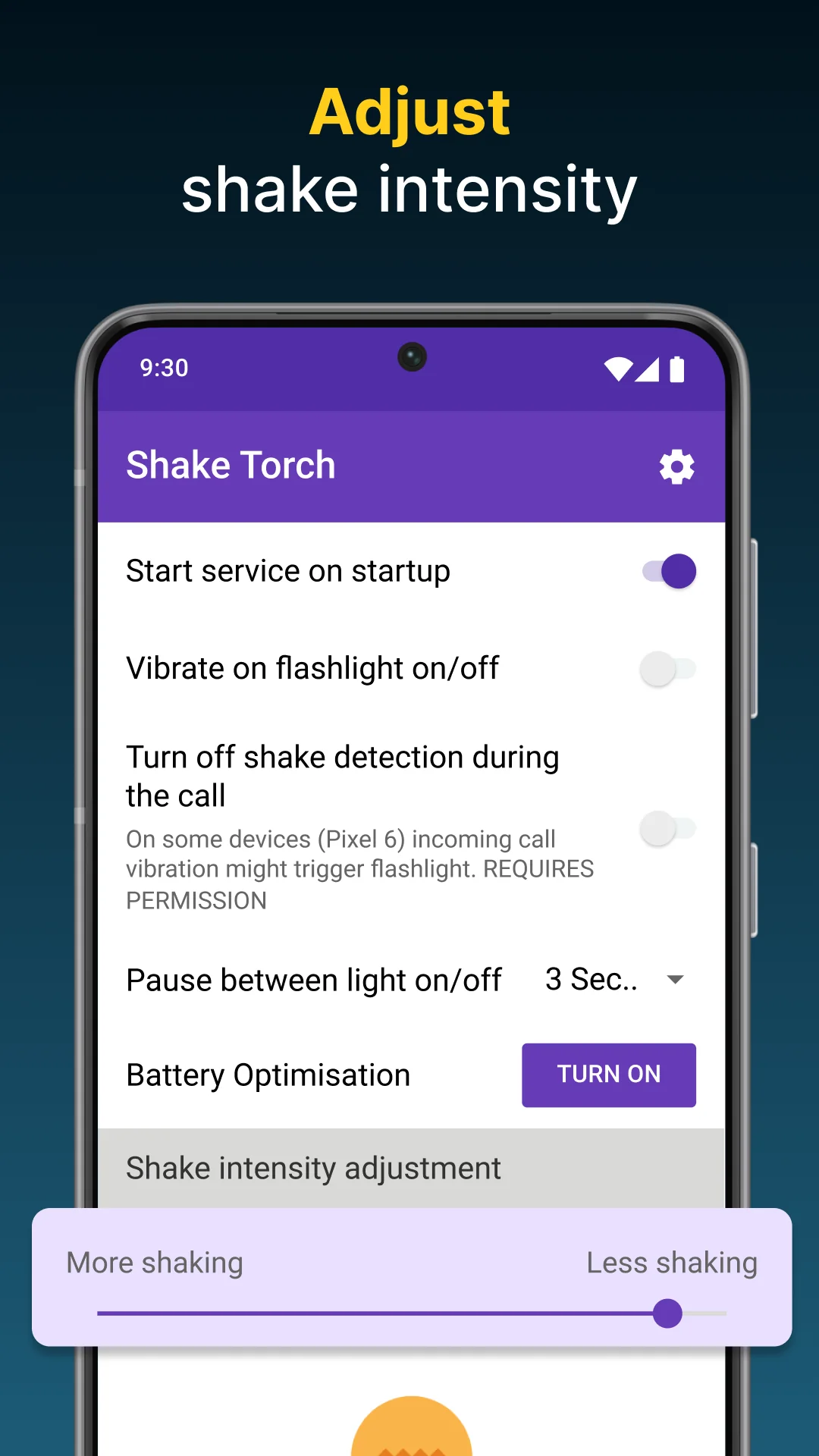 Screenshot Shake Flashlight - Fast Torch 5