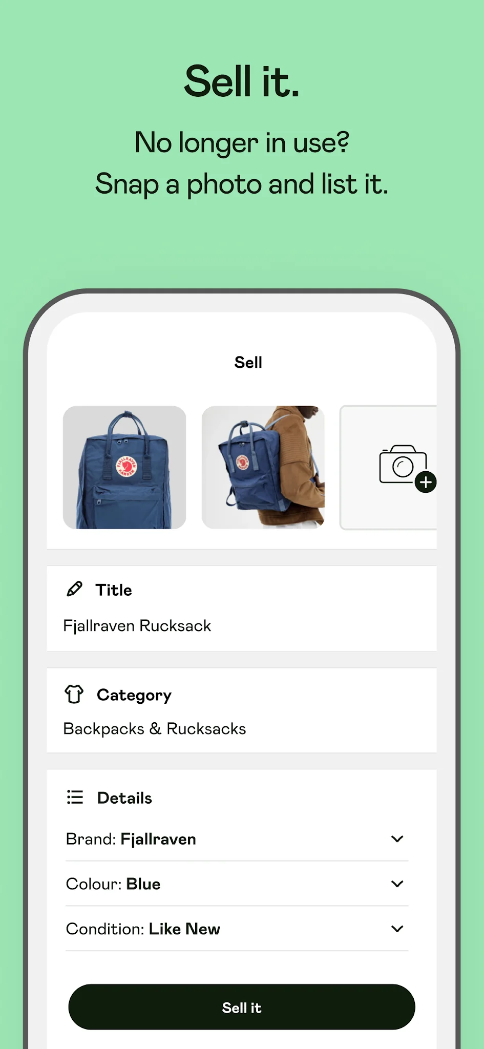 Captura de pantalla Shpock: Buy & Sell Marketplace 3