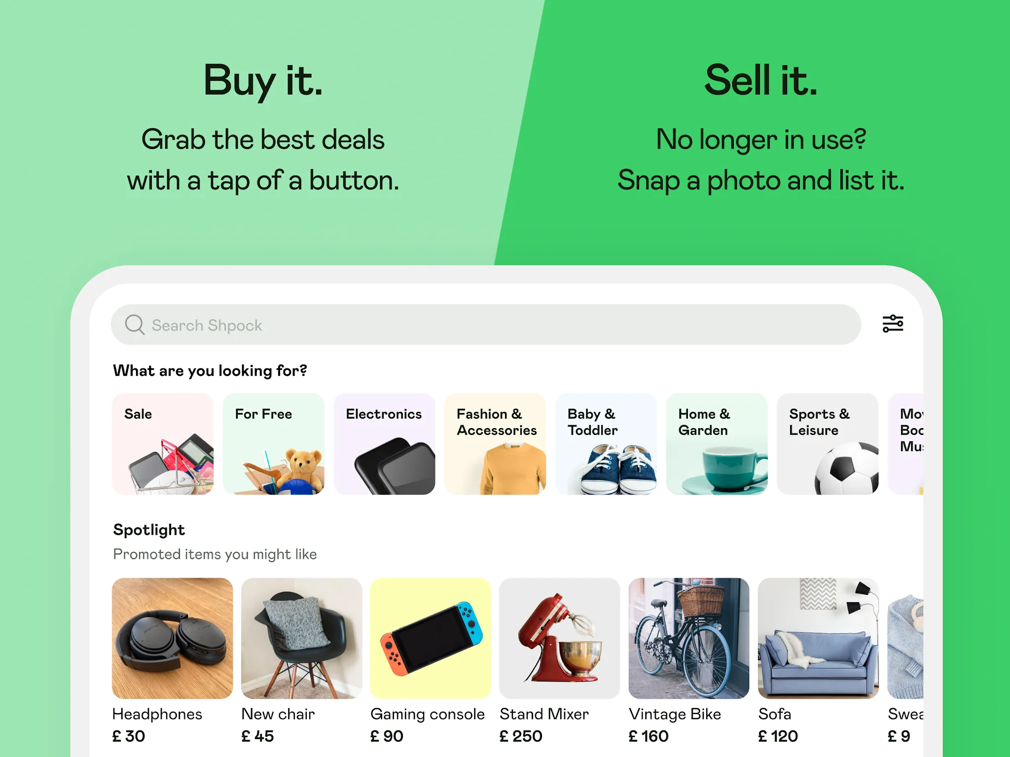 Captura de pantalla Shpock: Buy & Sell Marketplace 7