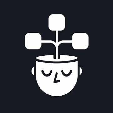 VisualMind: AI MindMap/Chatbot Иконка