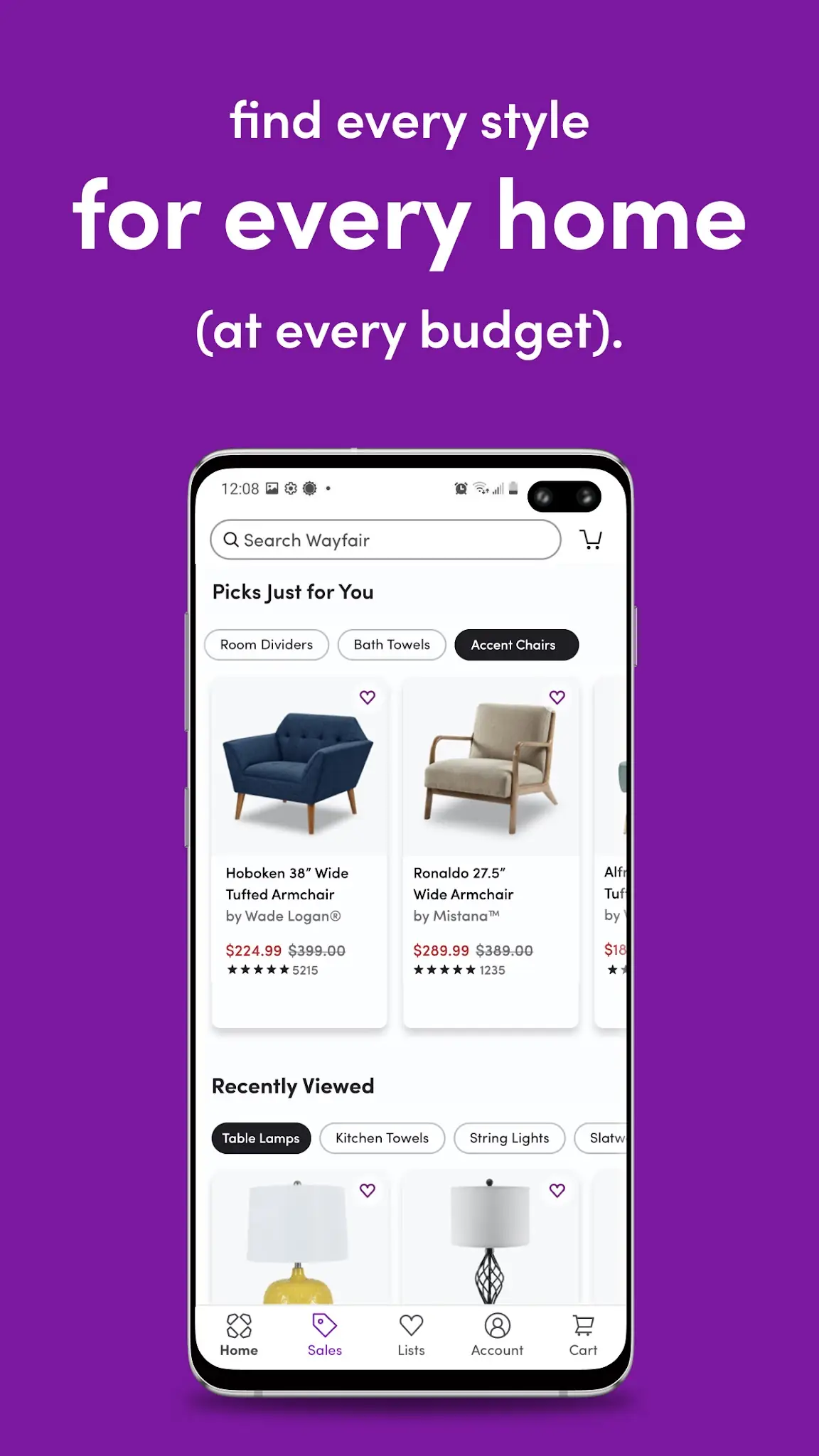 截图 Wayfair - Shop All Things Home 2