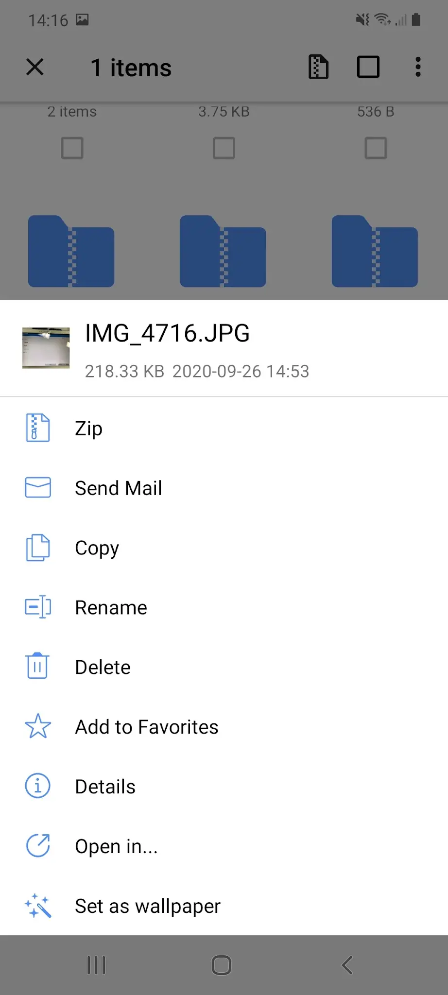 Скриншот WinZip – Zip UnZip Tool 5