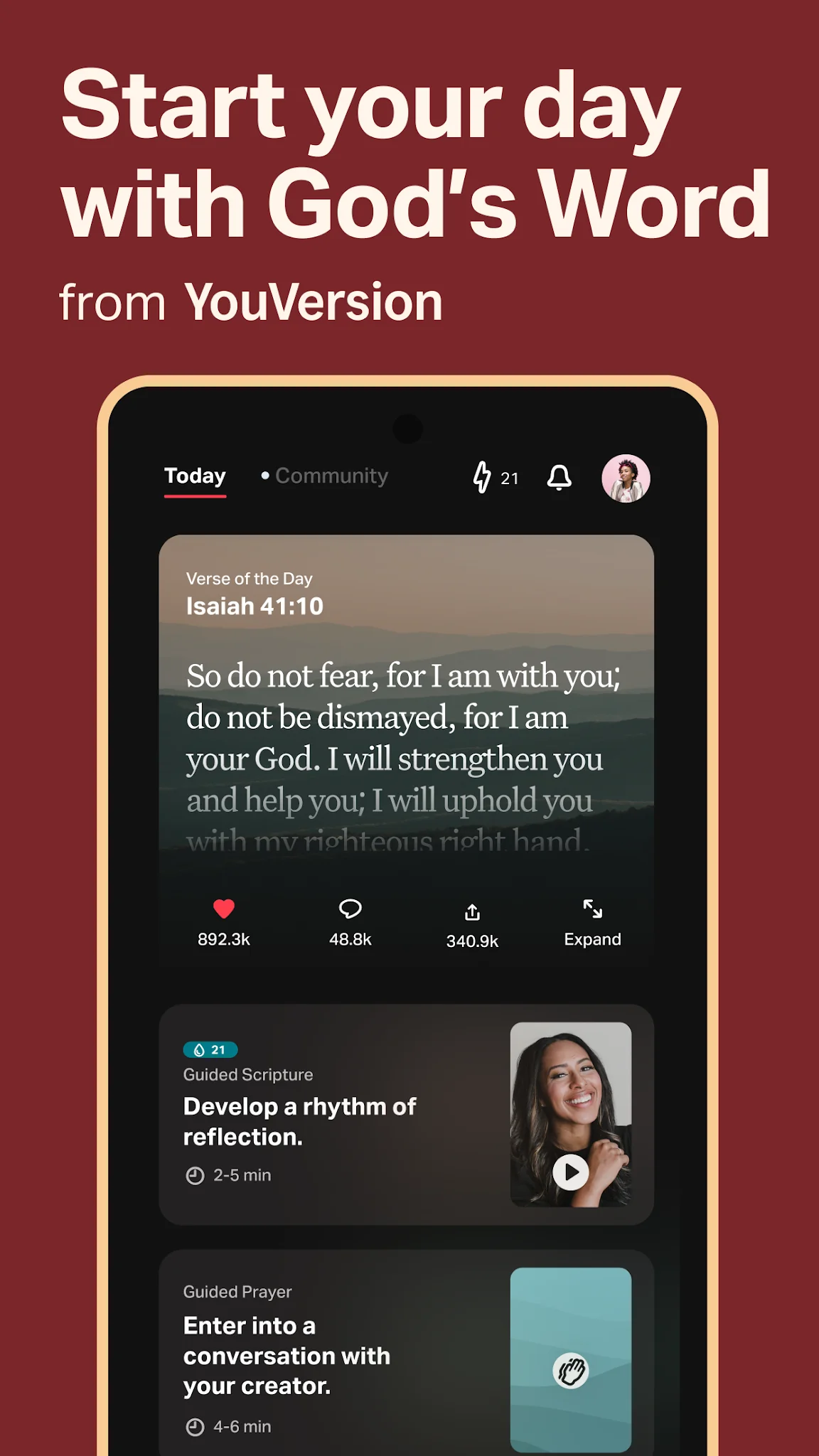 Zrzut ekranu Biblia + Audio 1