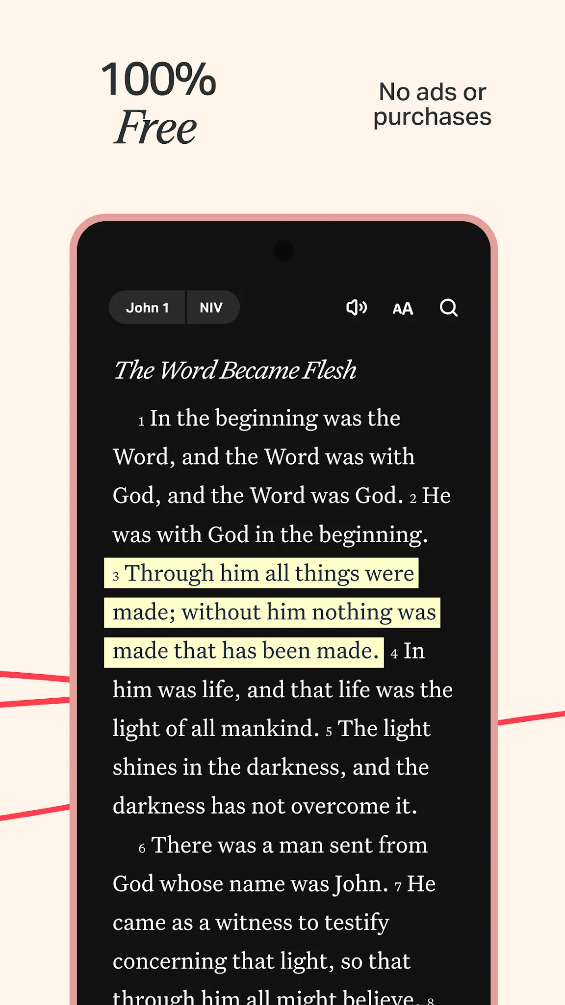 Zrzut ekranu Biblia + Audio 2