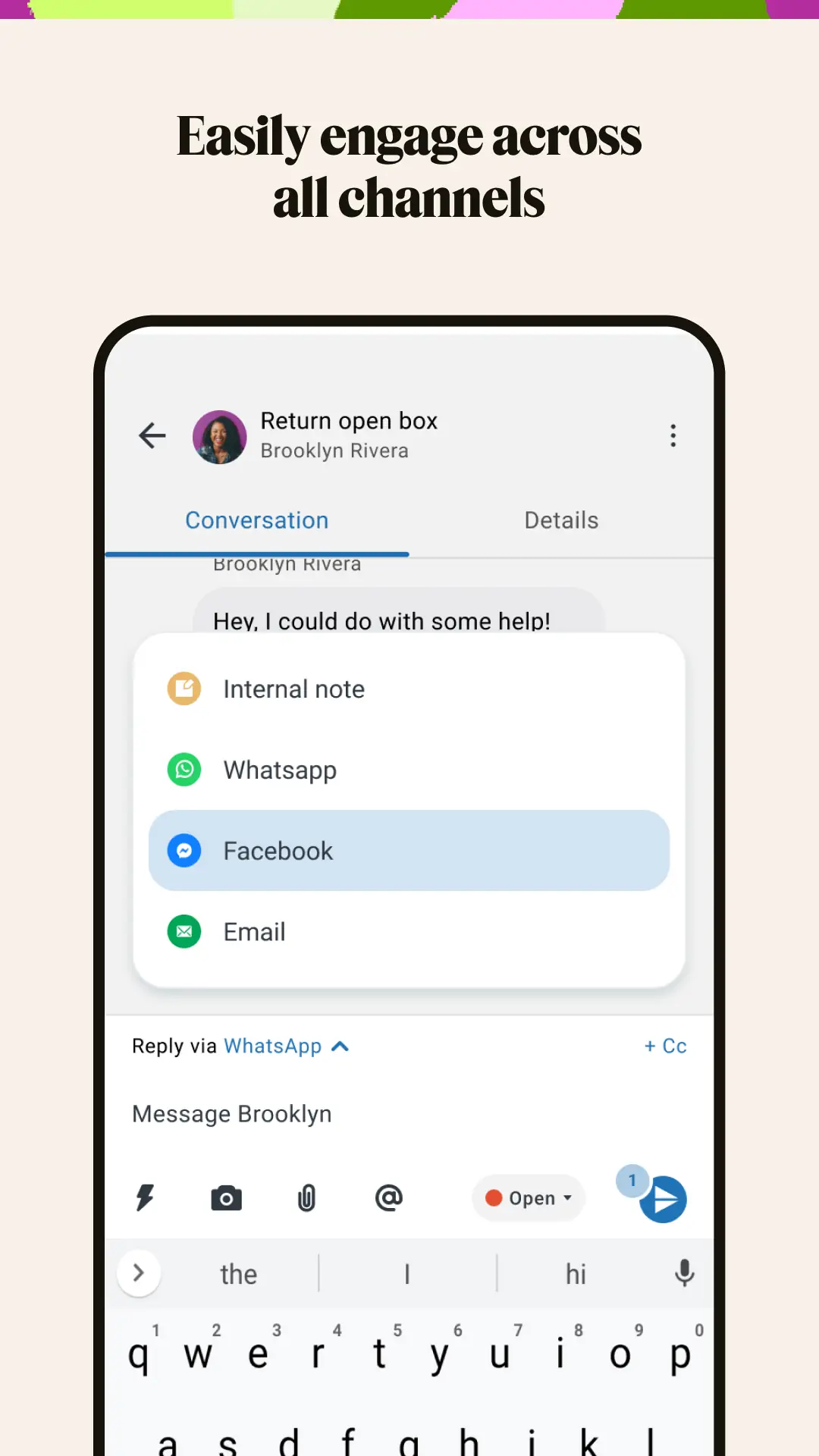 Captura de pantalla Zendesk Support 4