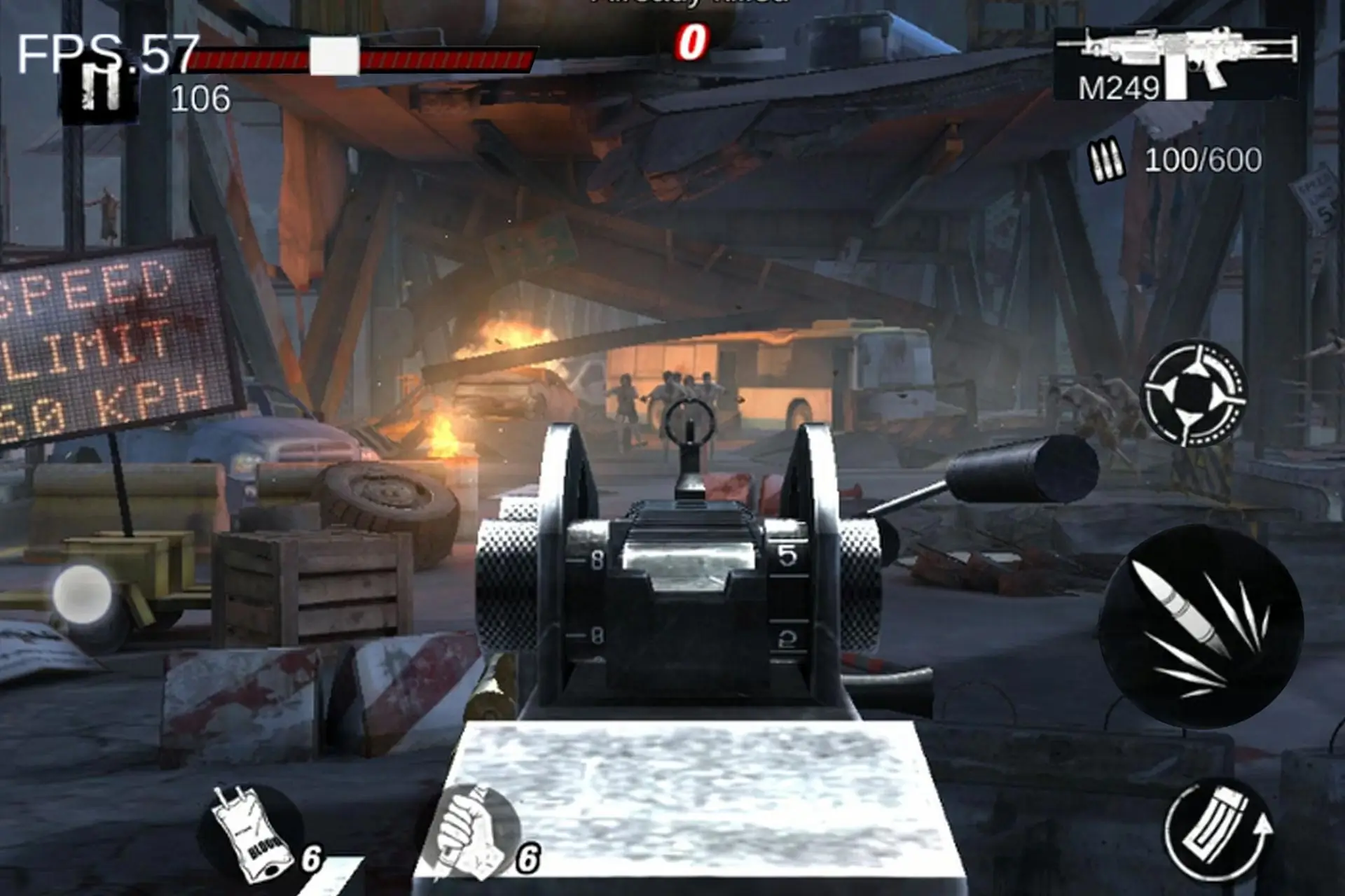 스크린샷 Zombie Frontier 4: FPS 좀비 슈팅 6